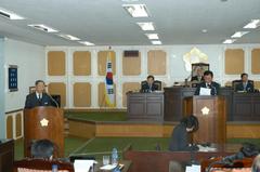  제122회 함평군의회임시회    군정질문   (보충질문)장면