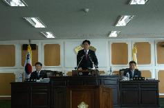 제142회함평군의회임시회개회