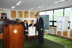 함평군의회 후반기 의장단 선거