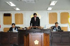 제157회함평군의회 임시회개회