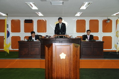 제166회 함평군의회 임시회 개식