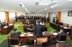 행정사무감사특별위원회 (피감사공무원선서)