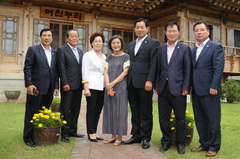 도지사 관사 방문