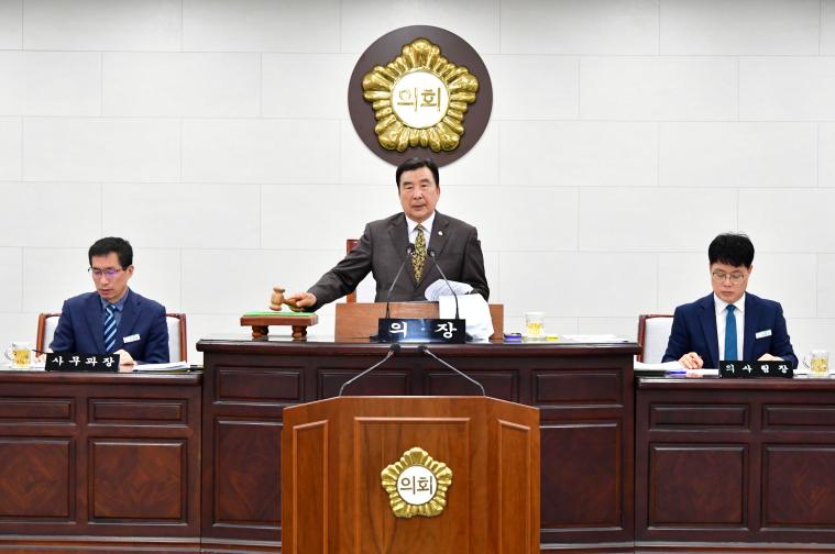 함평군의회, 제309회 임시회 폐회 2
