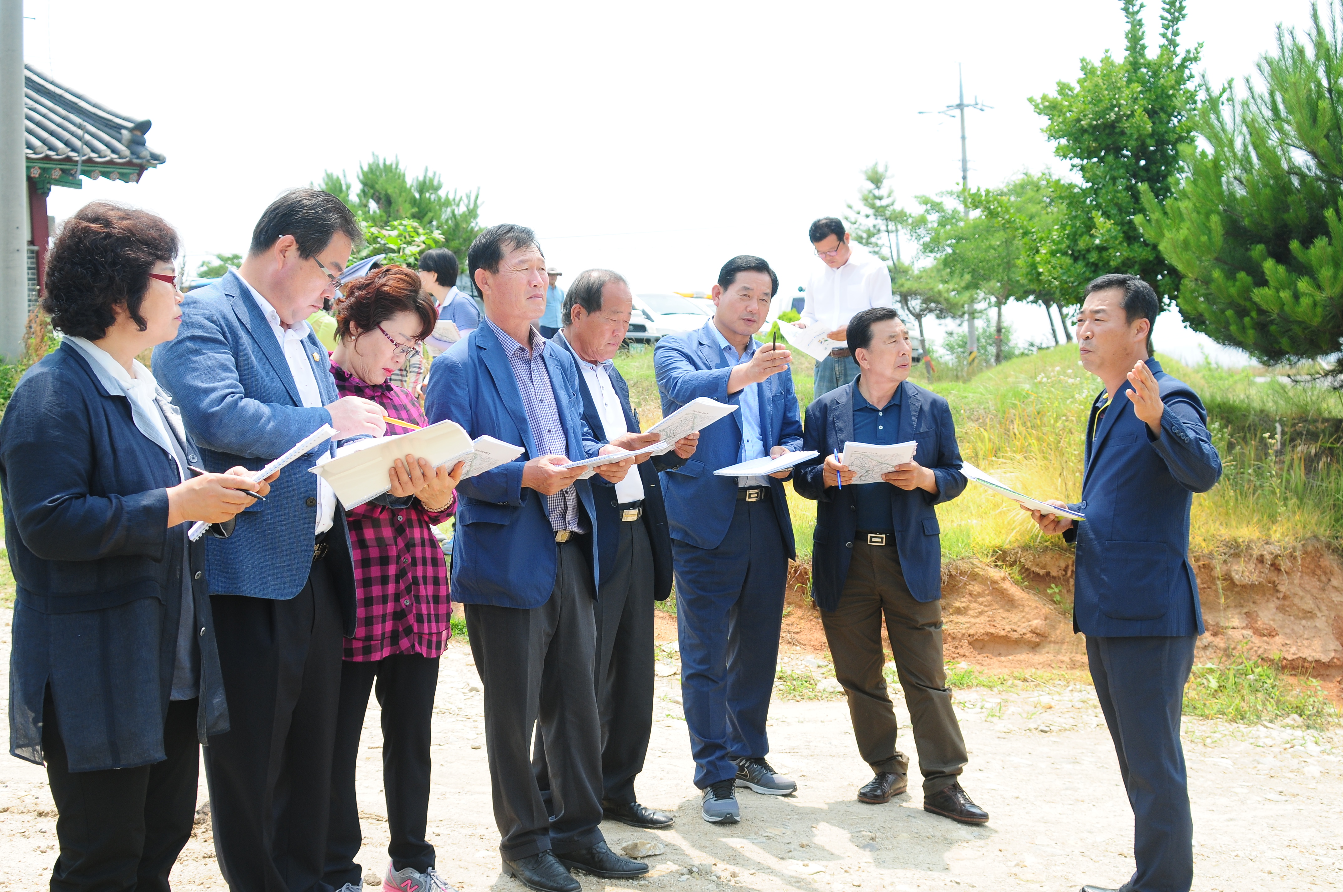 2016년도 행정사무감사 - 월야지역 골재채취사업 현지확인 (2016.06.17) 1