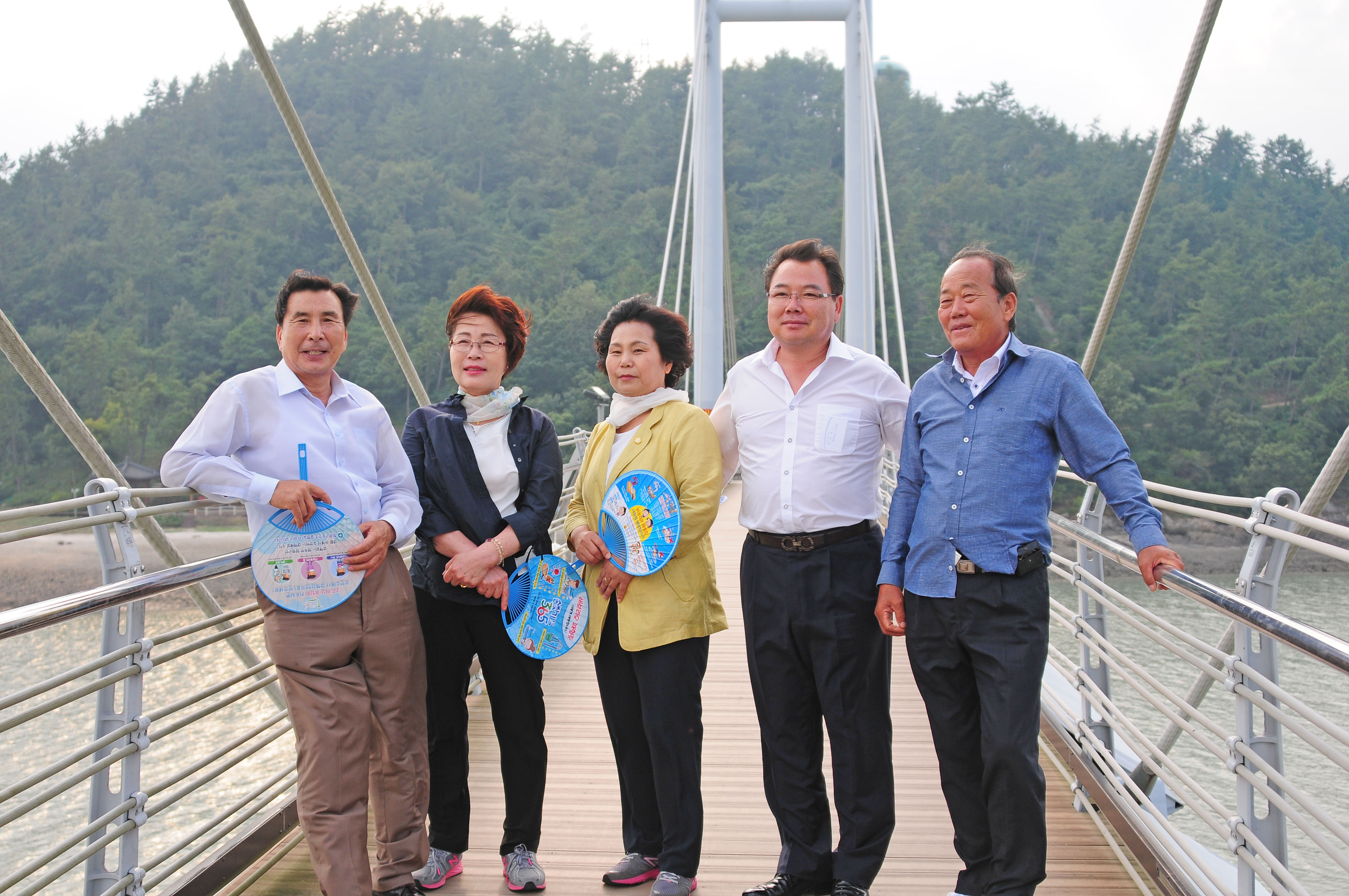 함평군의회 선진의정활동 및 목재데크 벤치마킹[강진군 가우도 출렁다리,신안군 가란대교,신안군 짱뚱어다리] (2016.09.01~02) 1