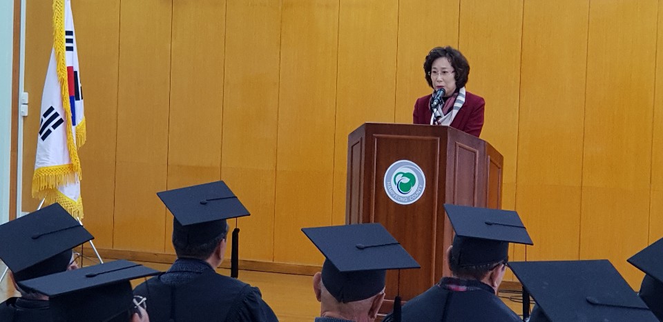 2018년 제37기 노인대학 졸업식(2018.12.14.) 1