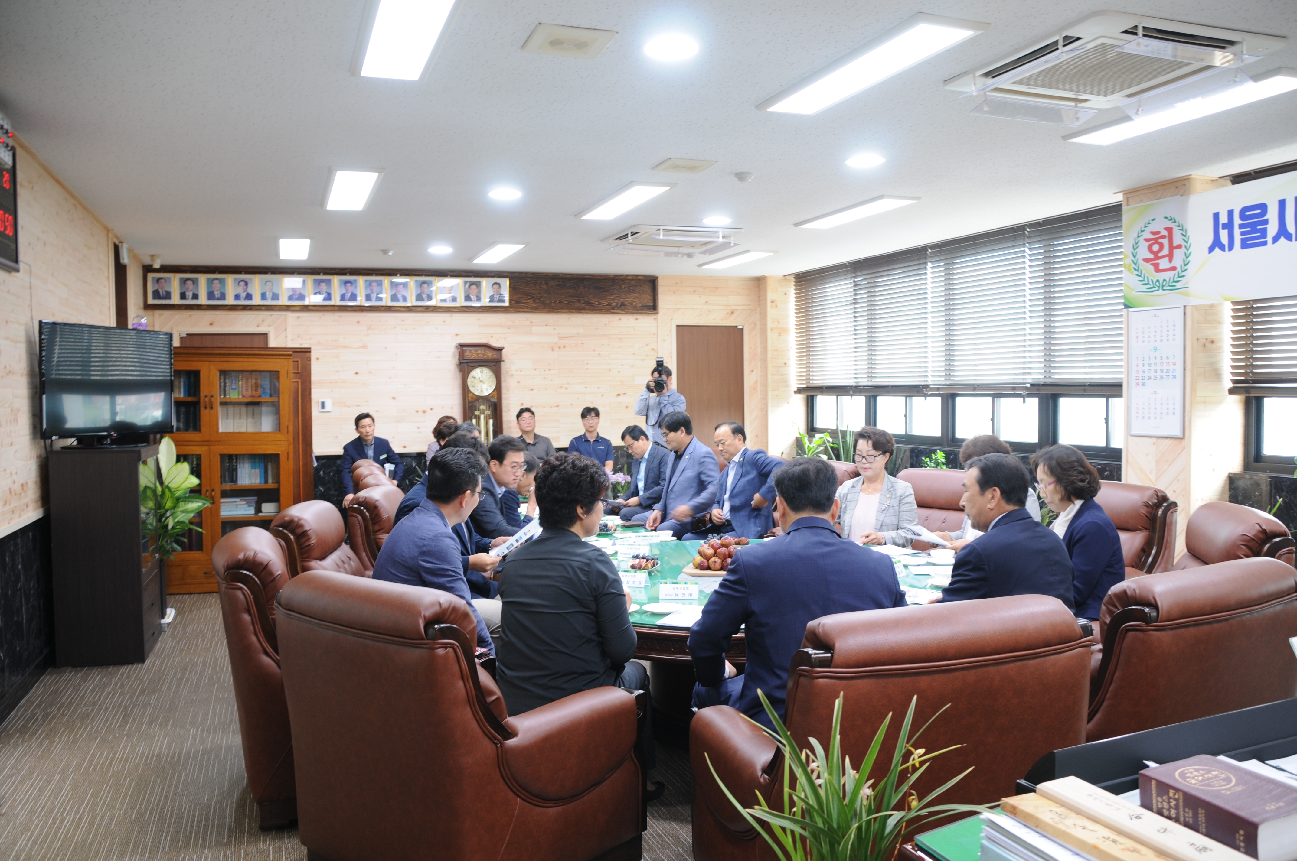 강북구의원 함평군의회 방문(2019.09.20.) 1