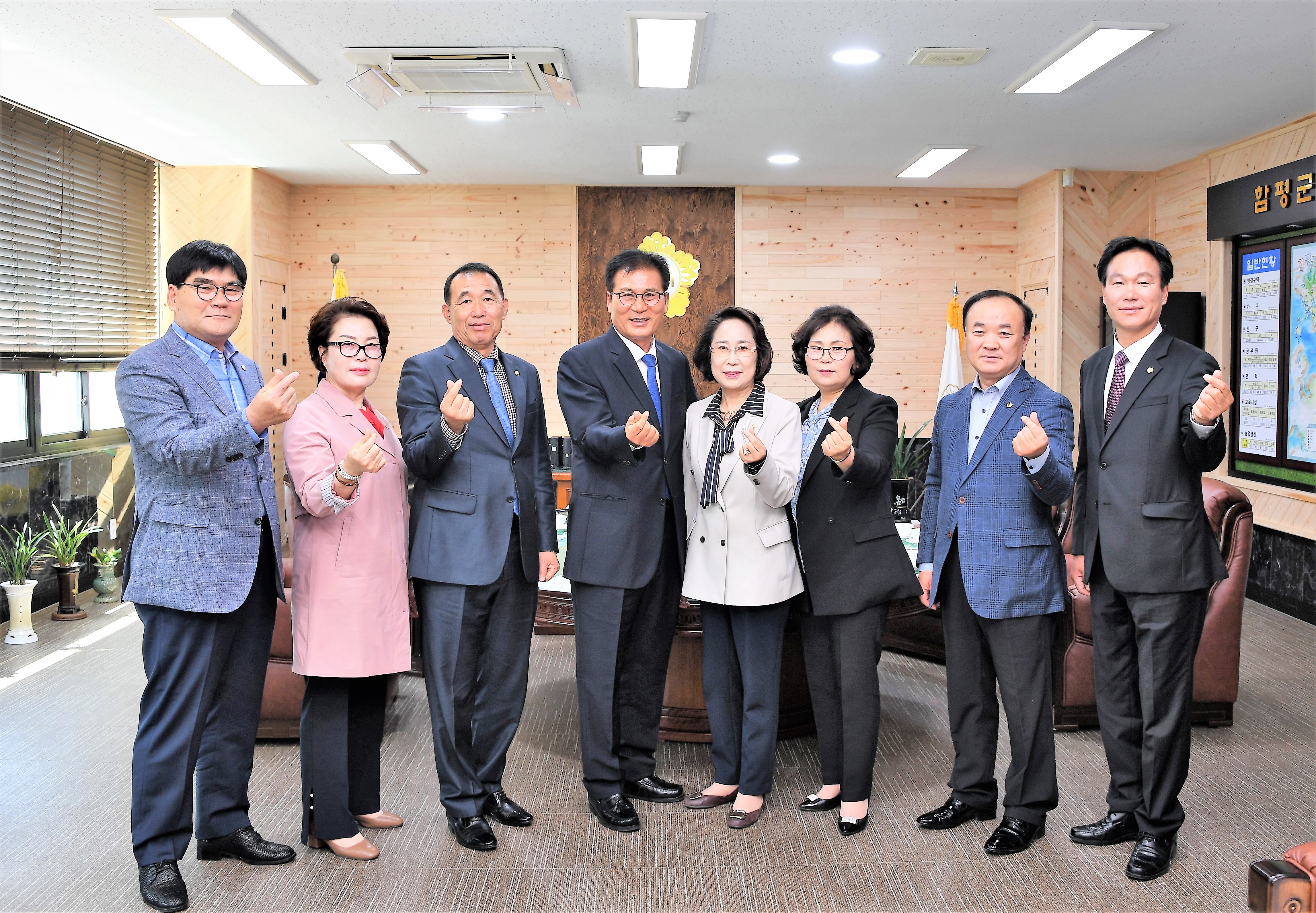 제47대 신임 함평군수 의회 방문(2020.04.16.) 10