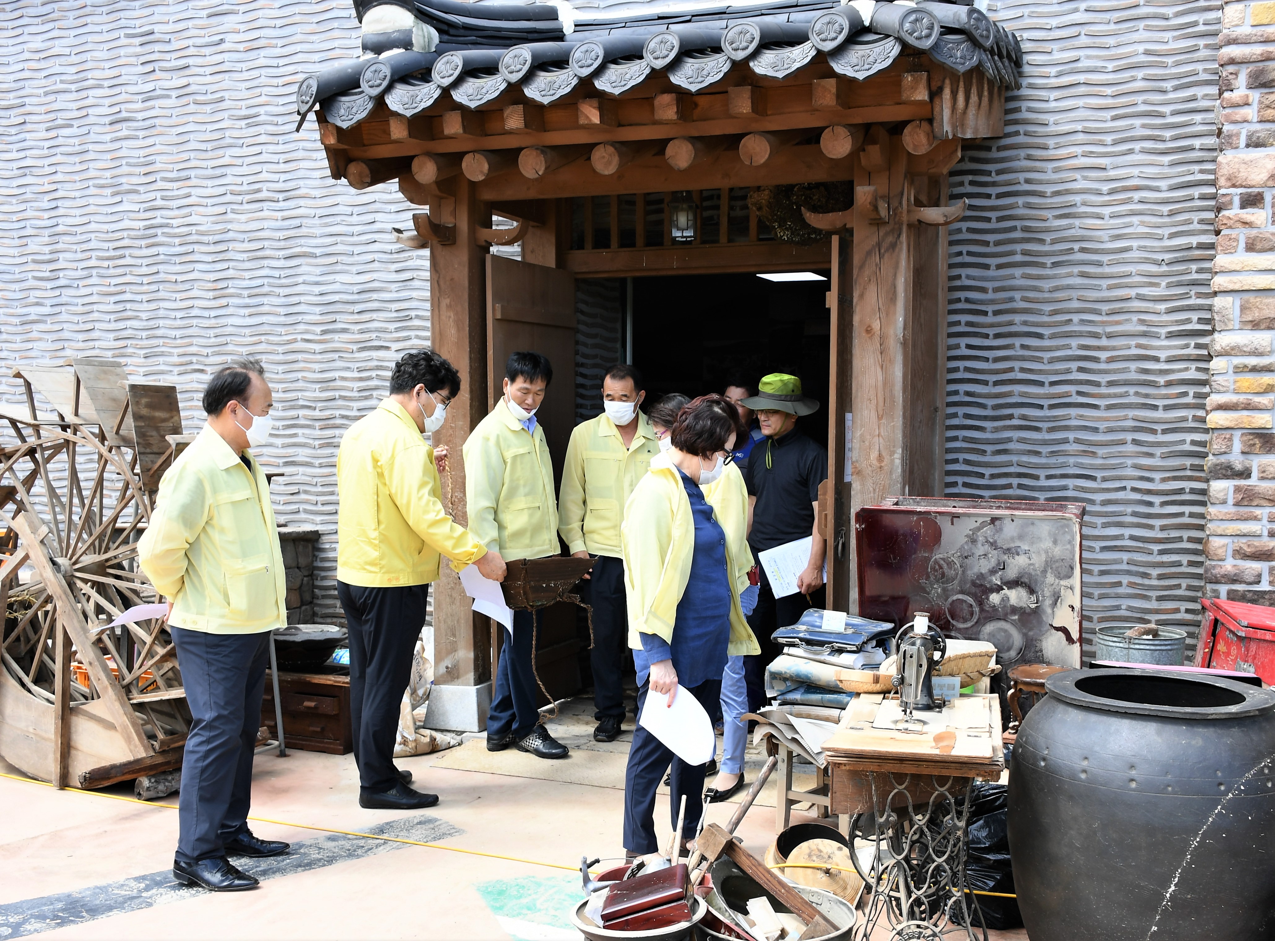 엑스포공원 침수피해 현장방문(2020.08.09.) 4