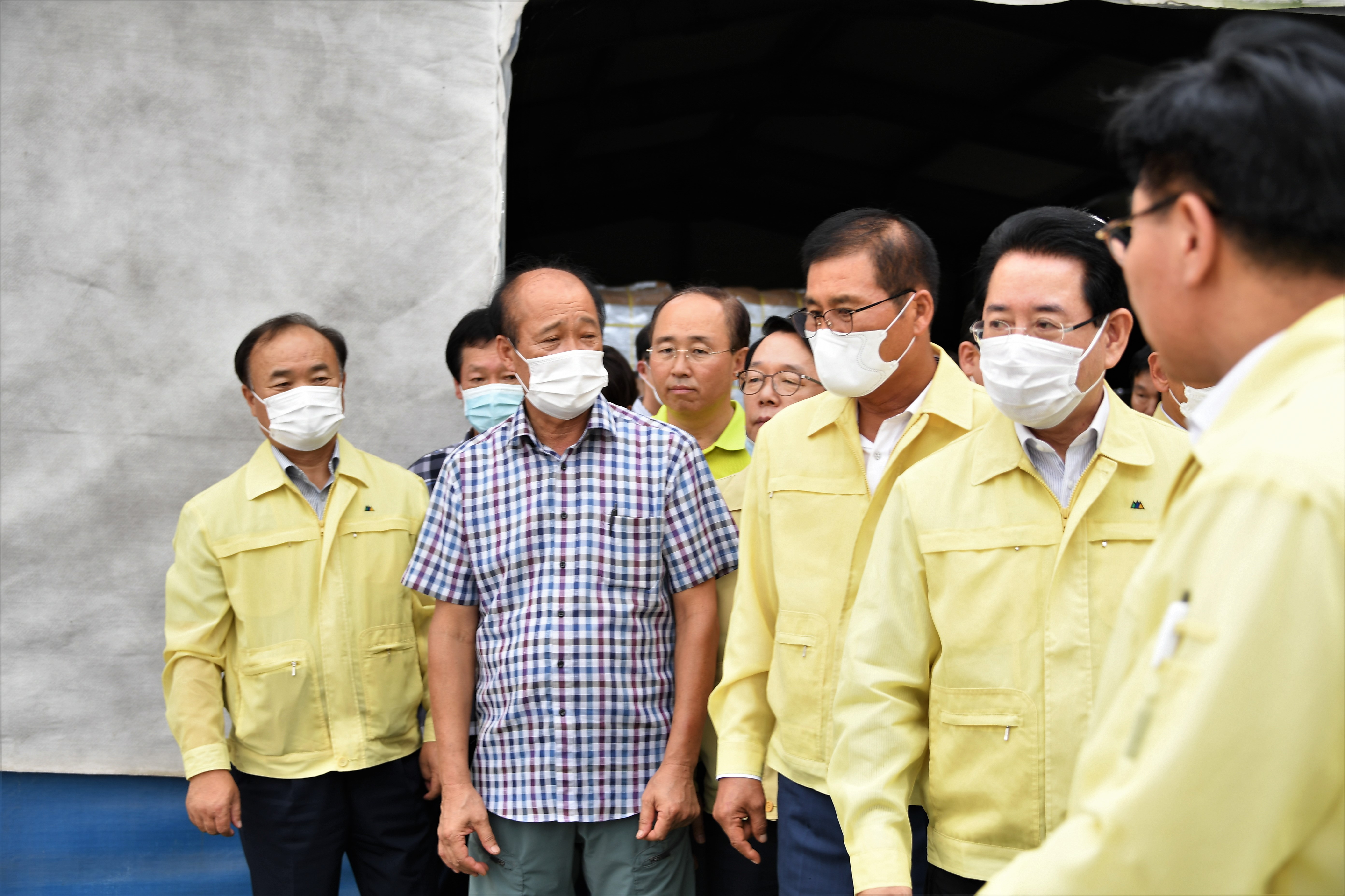 농업회사법인하이팜 수해현장 방문(2020.08.11.) 2