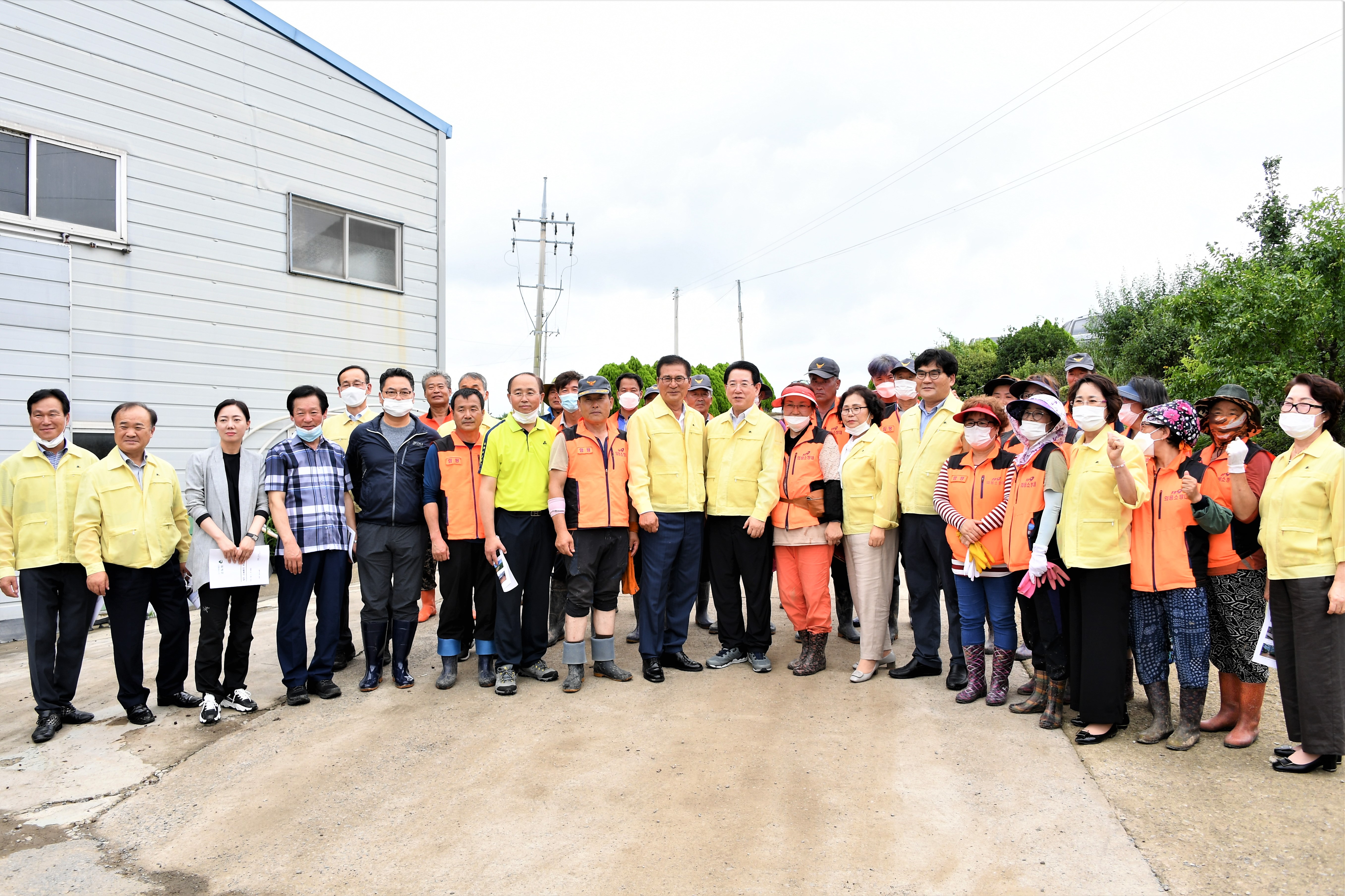 농업회사법인하이팜 수해현장 방문(2020.08.11.) 9