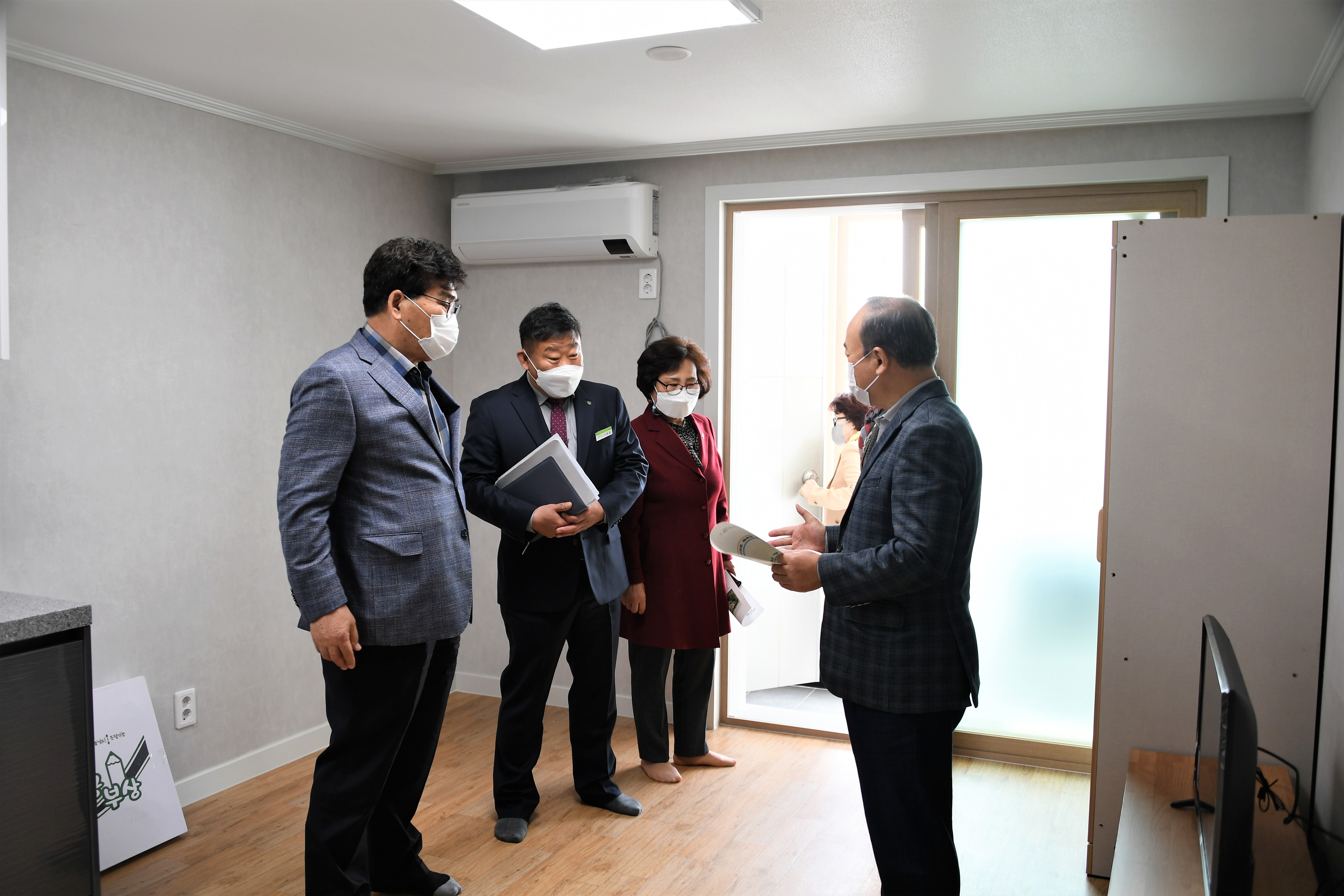 함평군 귀농산어촌 체류형지원센터 및 해수찜 치유센터 현장방문(2021.3.16.) 4