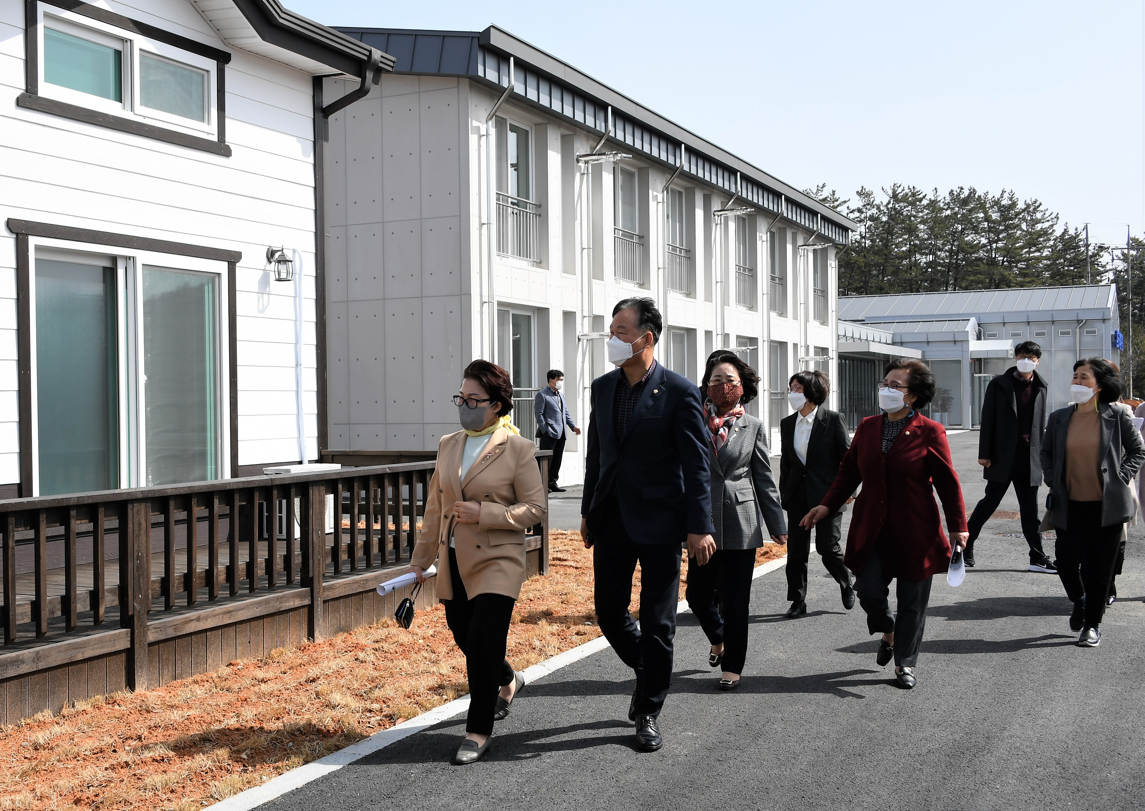 함평군 귀농산어촌 체류형지원센터 및 해수찜 치유센터 현장방문(2021.3.16.) 5