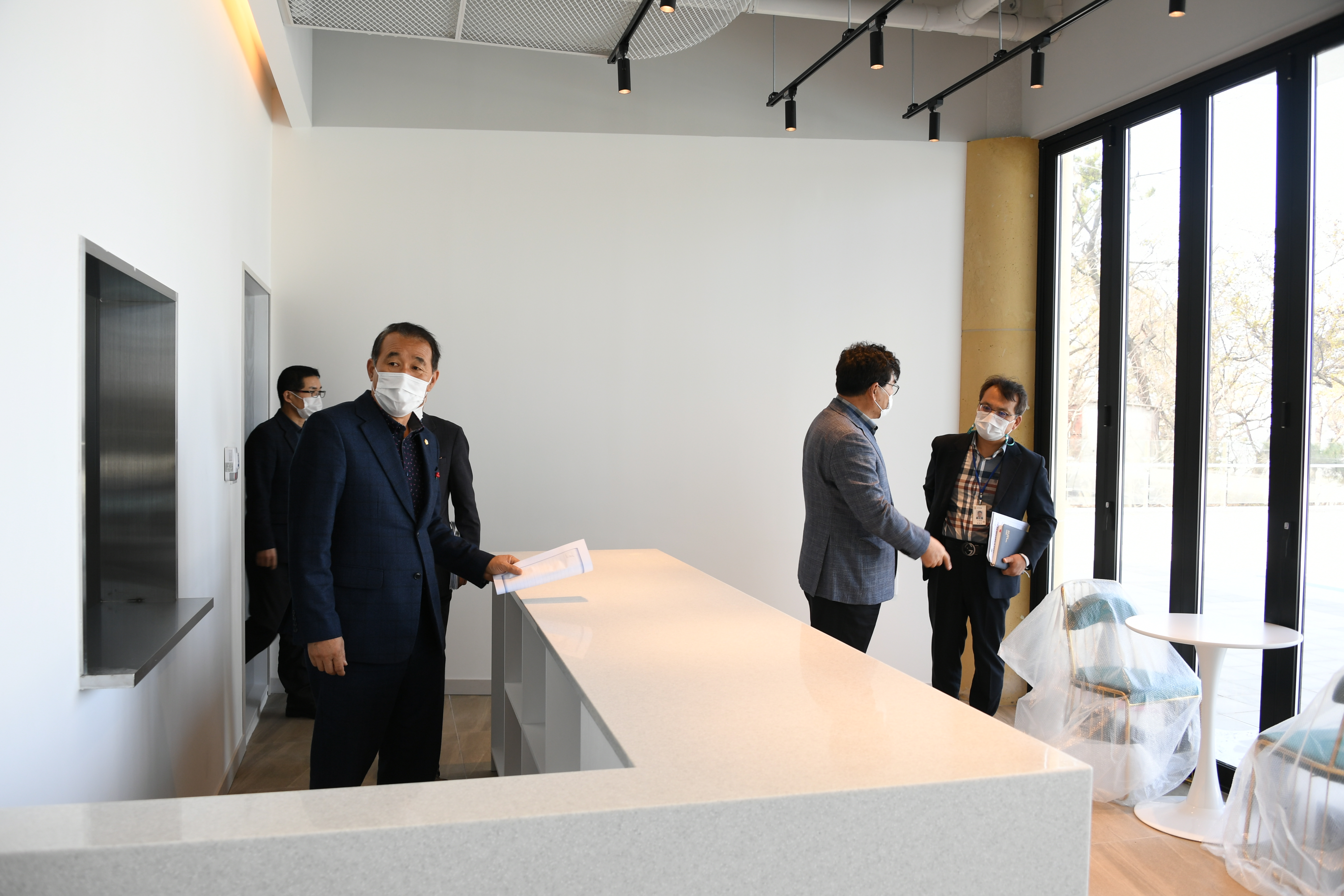 함평군 귀농산어촌 체류형지원센터 및 해수찜 치유센터 현장방문(2021.3.16.) 8