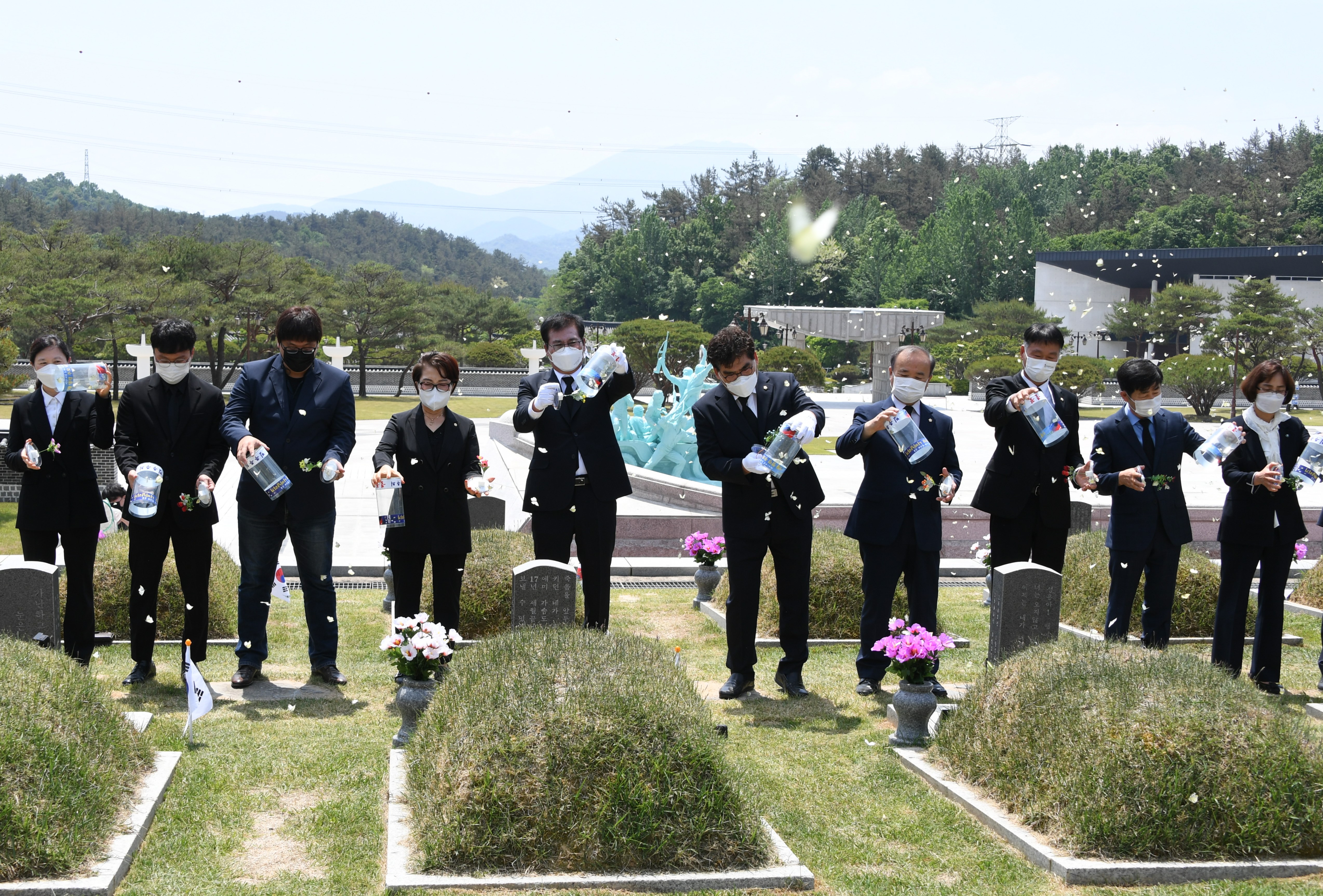 제41주년 5·18민주화 운동 5월 영령 추모 518마리 나비 날리기(2021.5.13.) 9