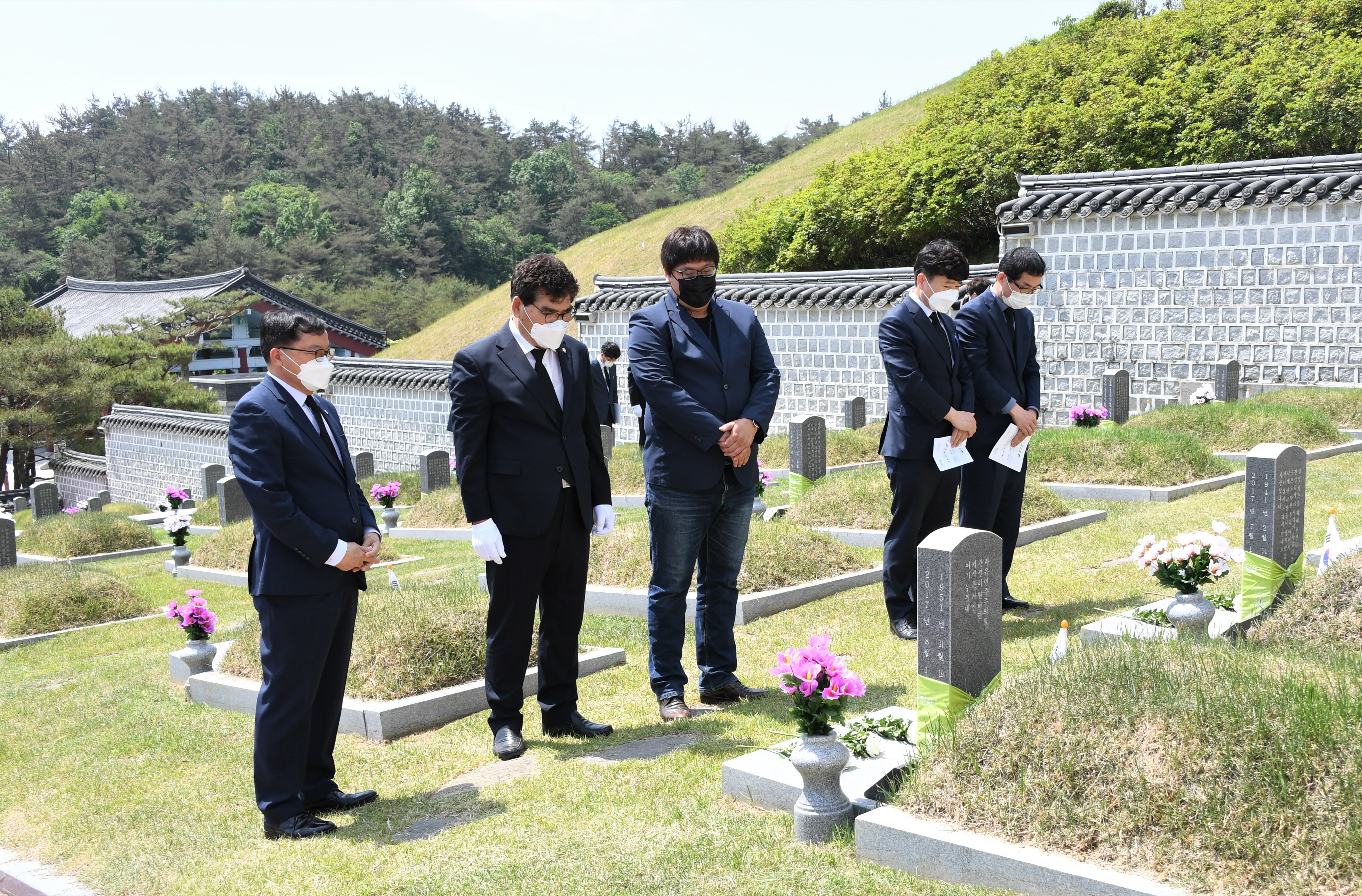 제41주년 5·18민주화 운동 5월 영령 추모 518마리 나비 날리기(2021.5.13.) 5