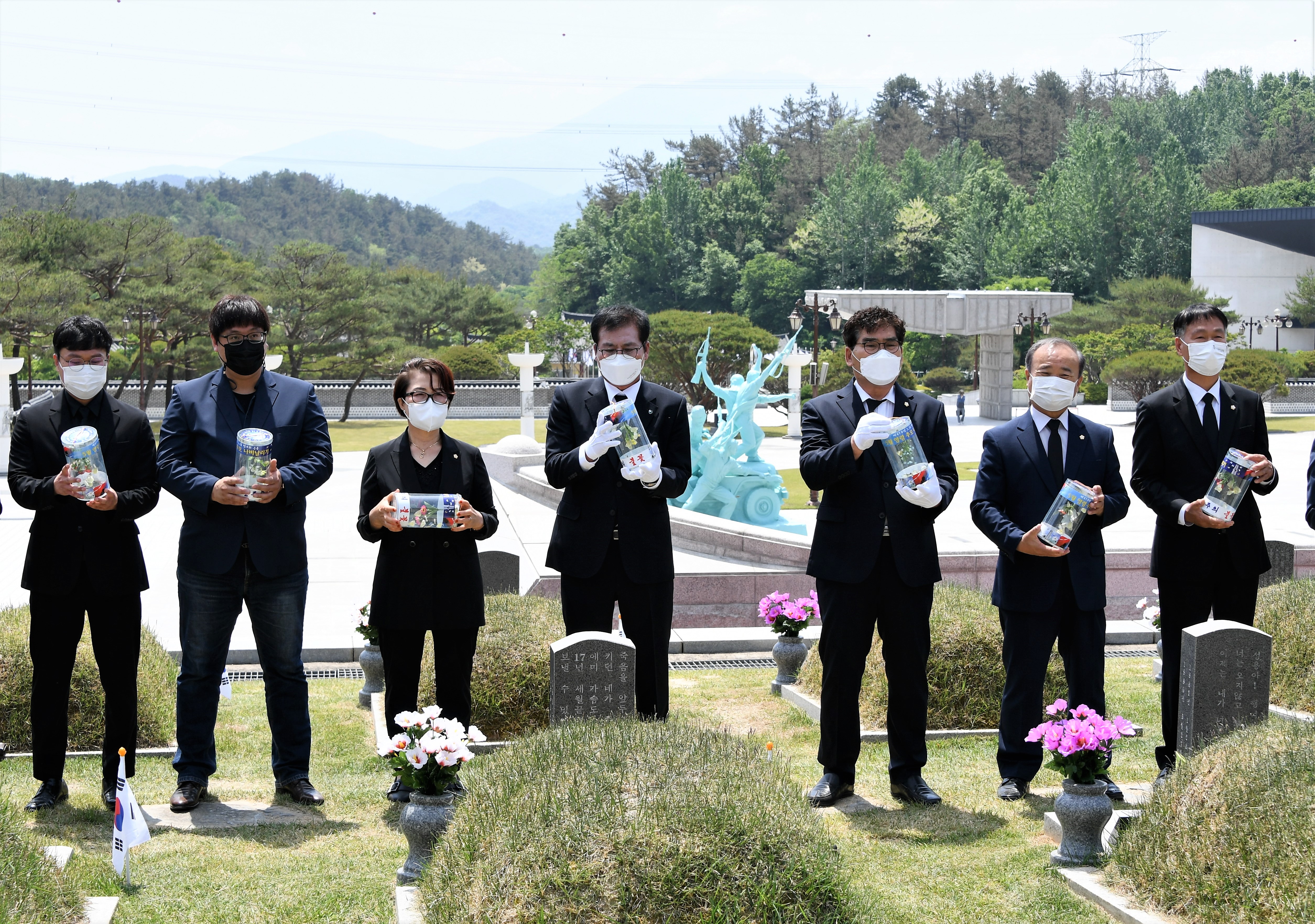 제41주년 5·18민주화 운동 5월 영령 추모 518마리 나비 날리기(2021.5.13.) 8