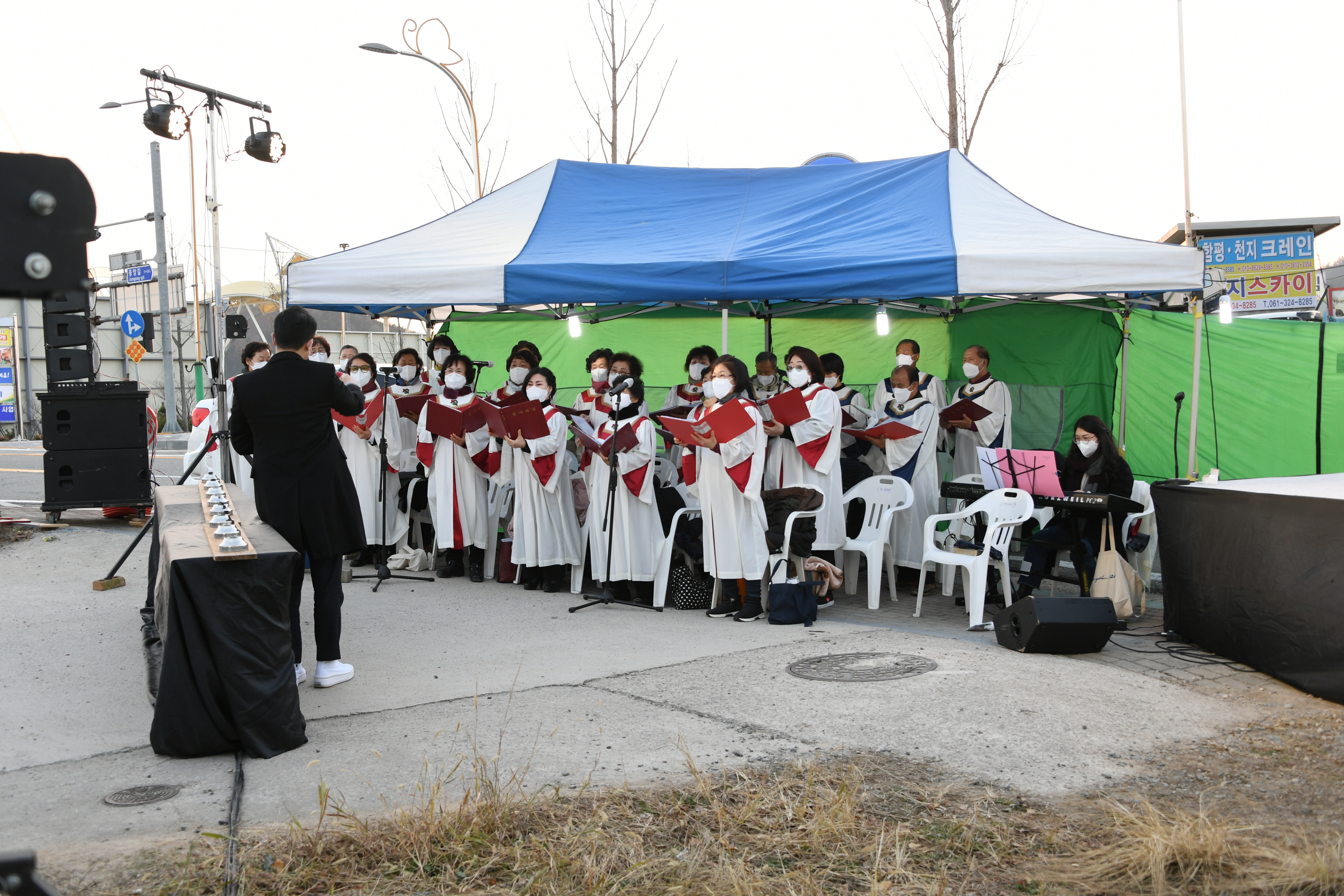 2021년 성탄 축하 트리 점등식(2021.11.26.) 4