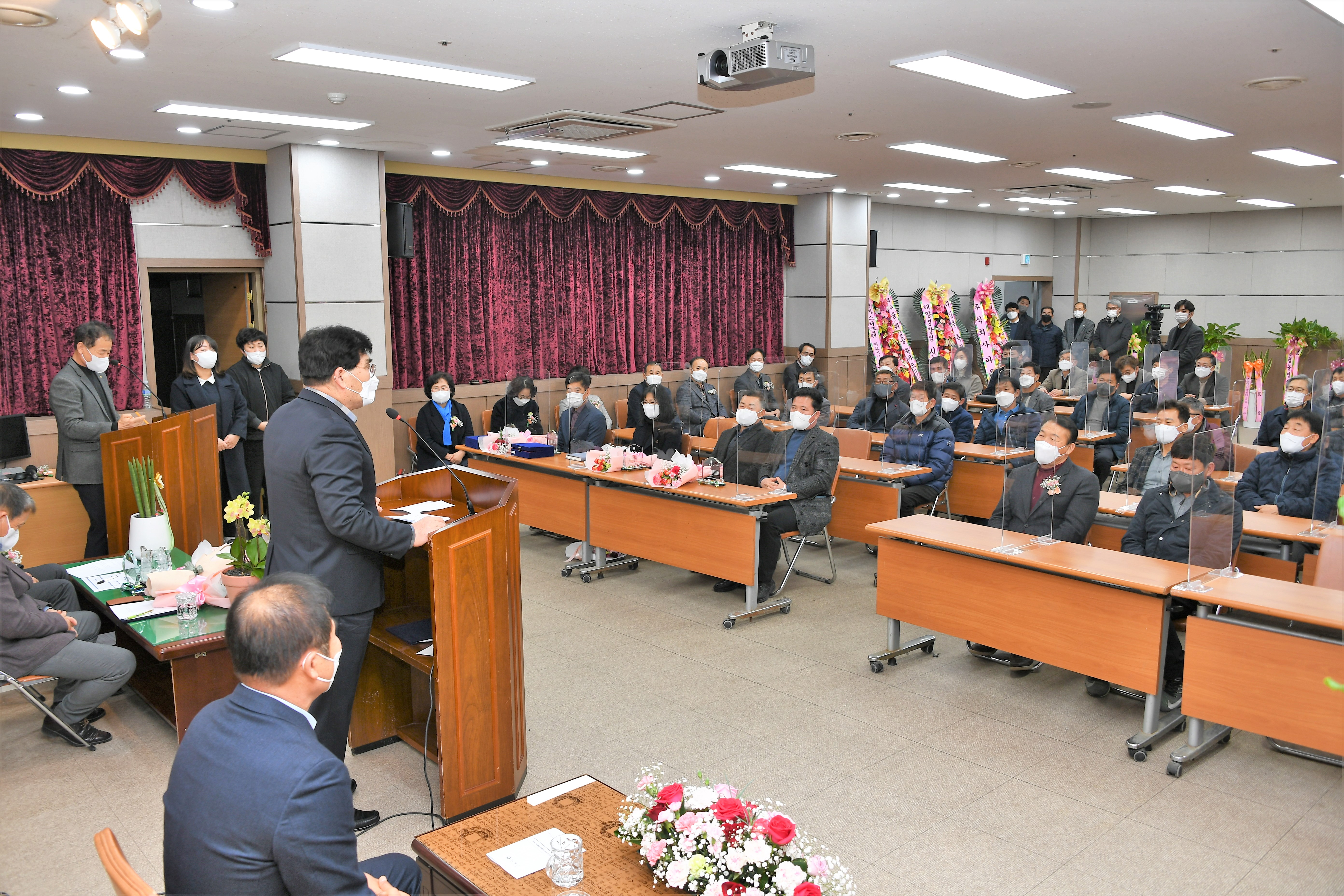 2022년 한우협회 회장단 이·취임식(2022.1.26.) 6