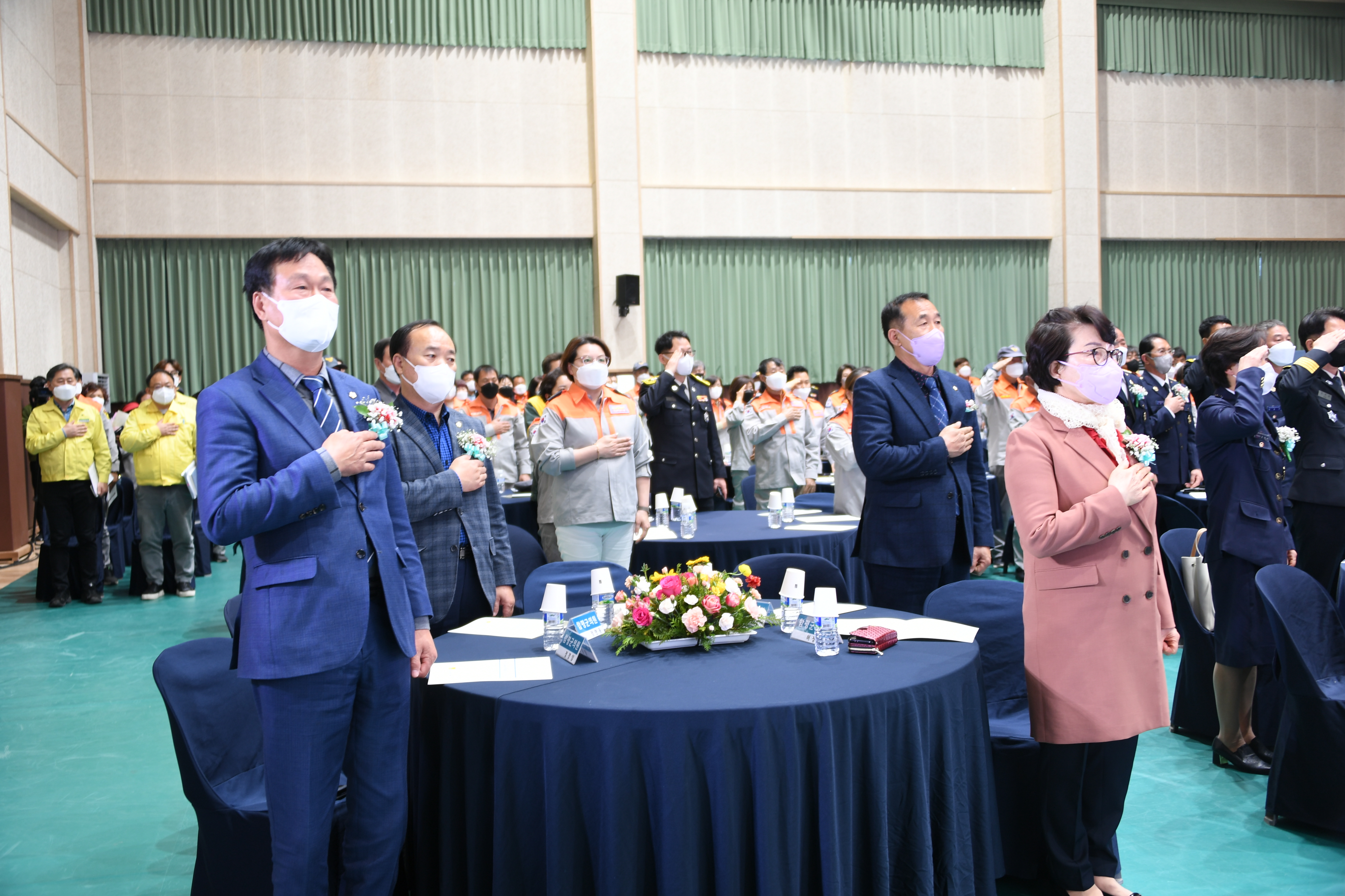 제1회 의용소방대의 날 행사(2022.3.29.) 1