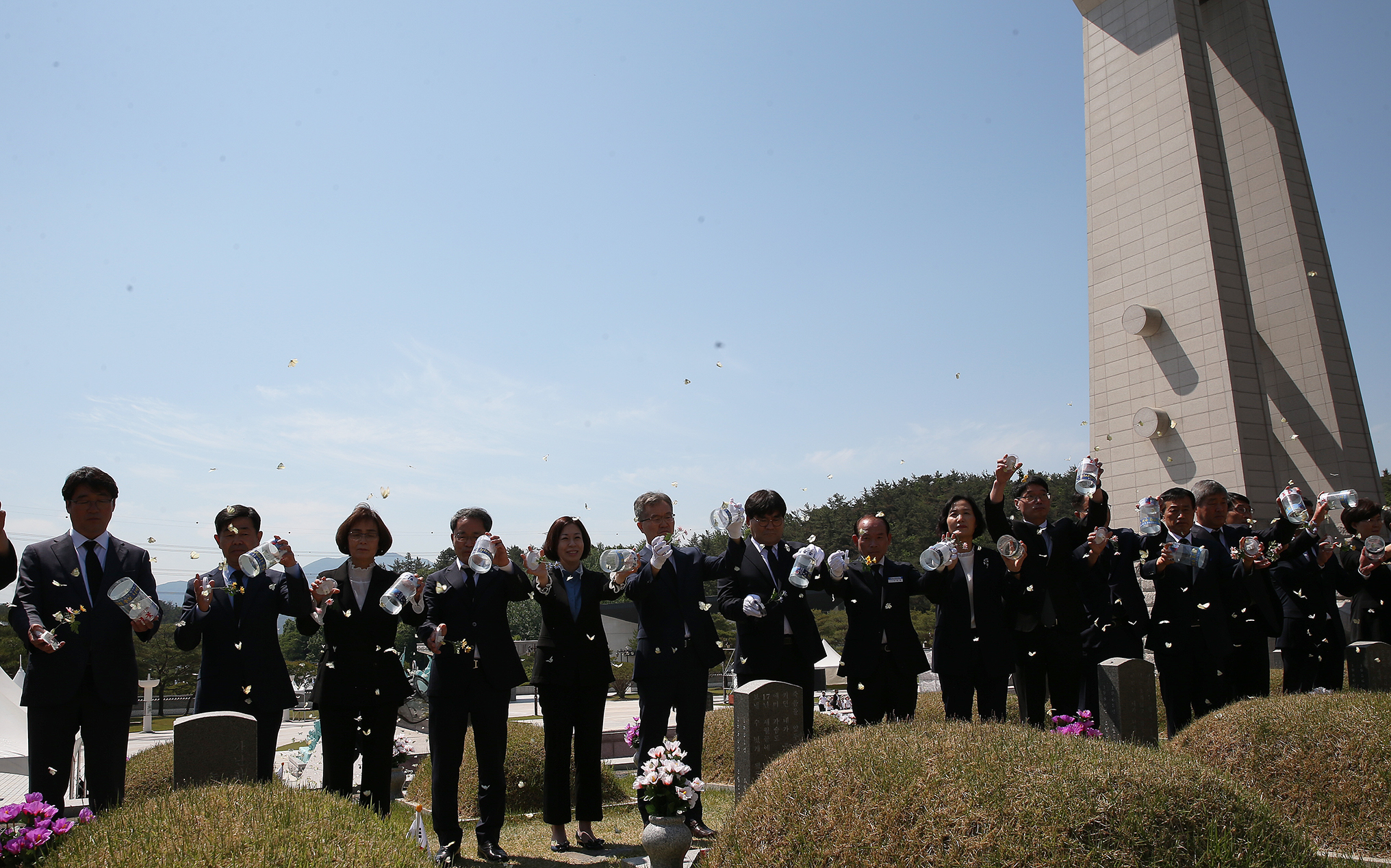 제42주년 5·18 민주화운동 5월 영령 추모 나비날리기행사(2022.5.16.) 5