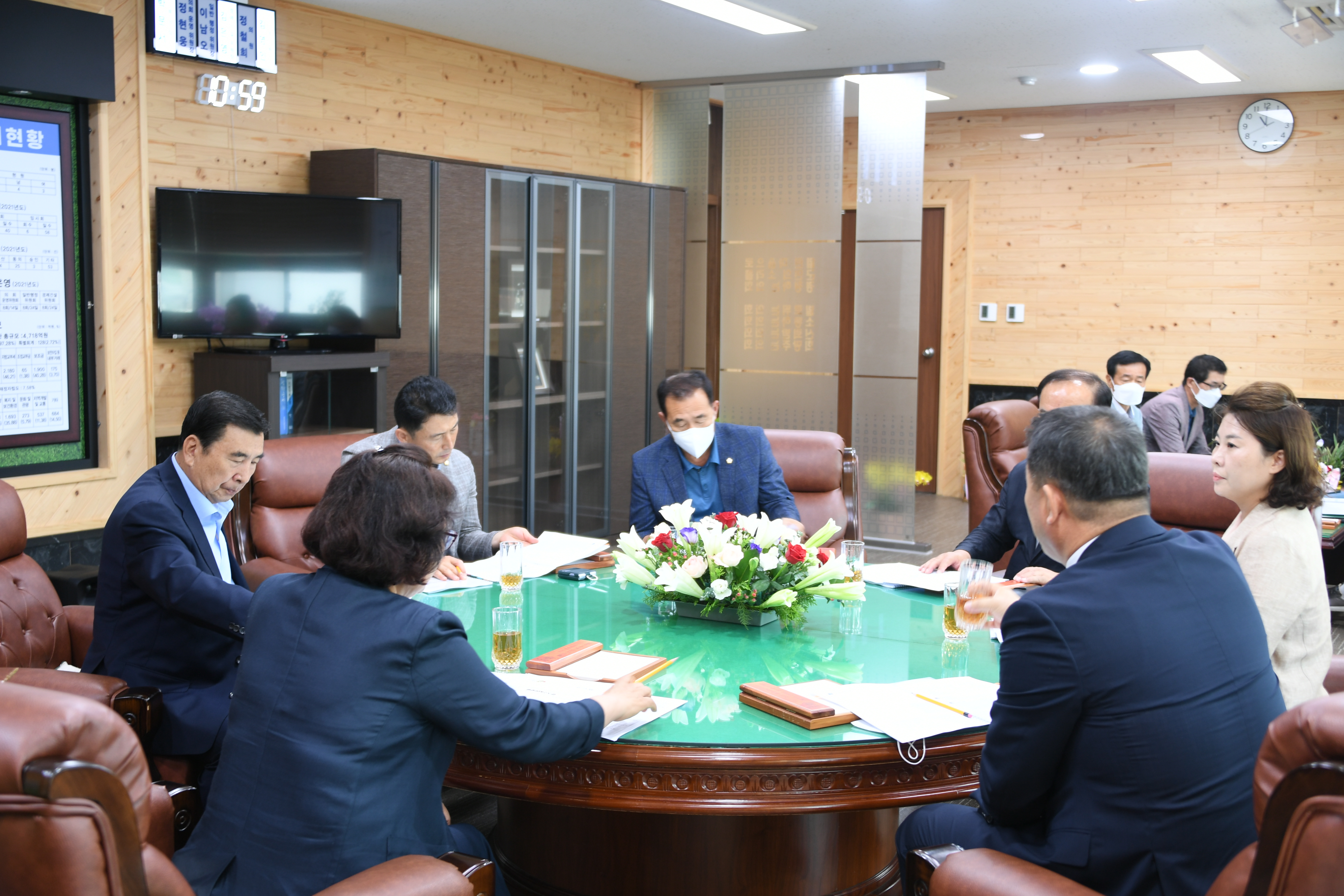 제9대 함평군의회 제1차 의원간담회(2022.7.5.) 3