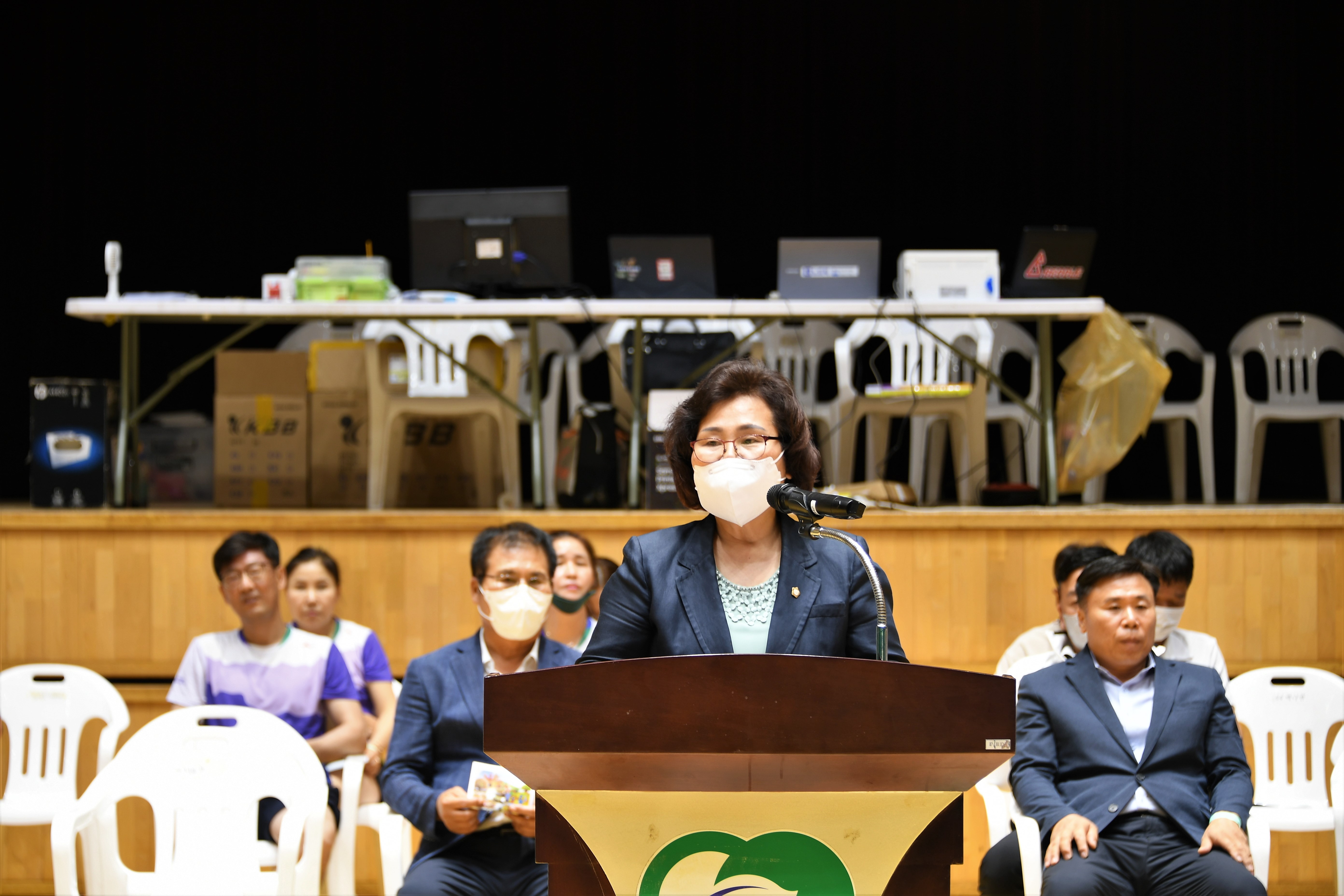 제13회 함평천지 배드민턴축제 개회식(2022.7.9.) 5