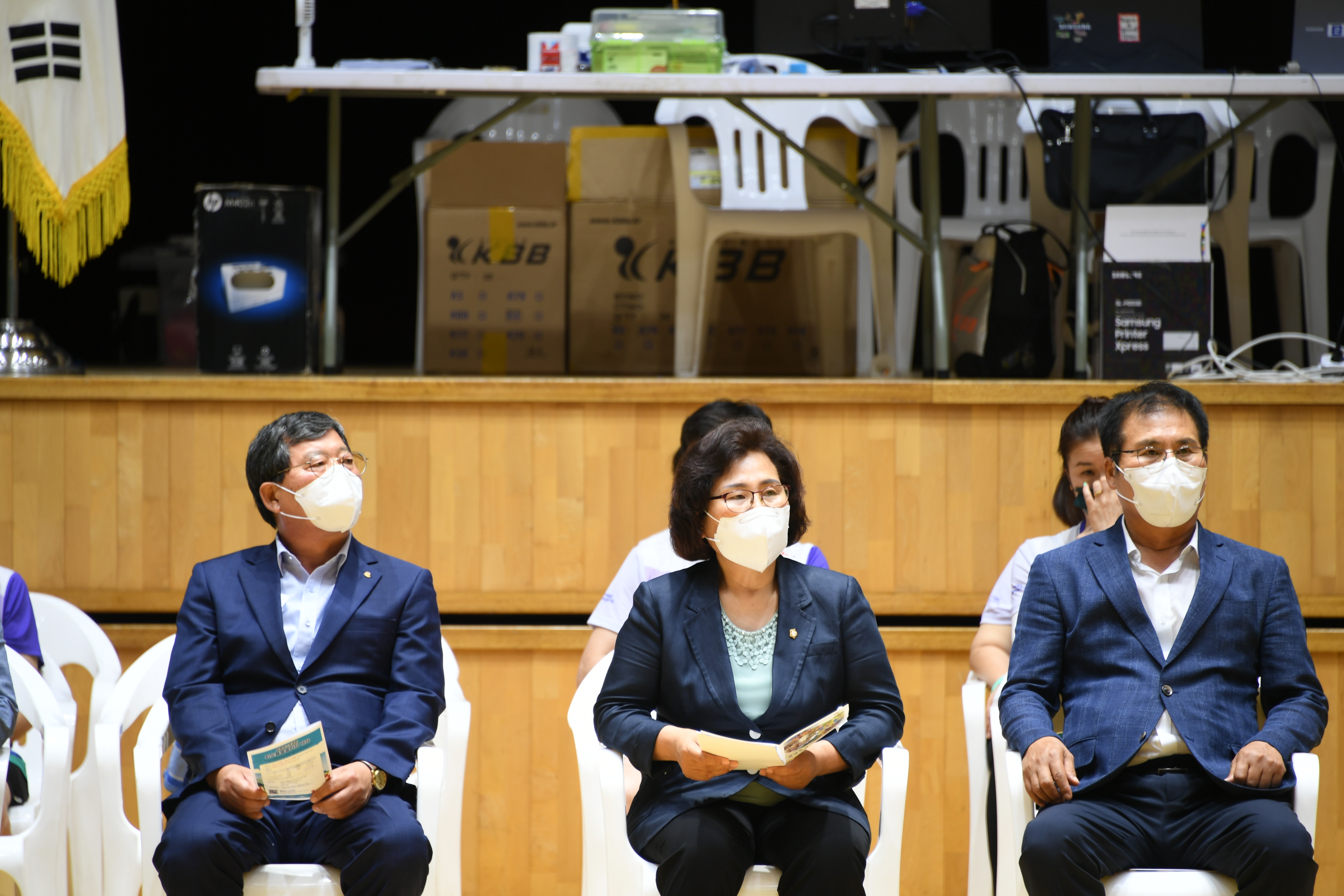 제13회 함평천지 배드민턴축제 개회식(2022.7.9.) 2