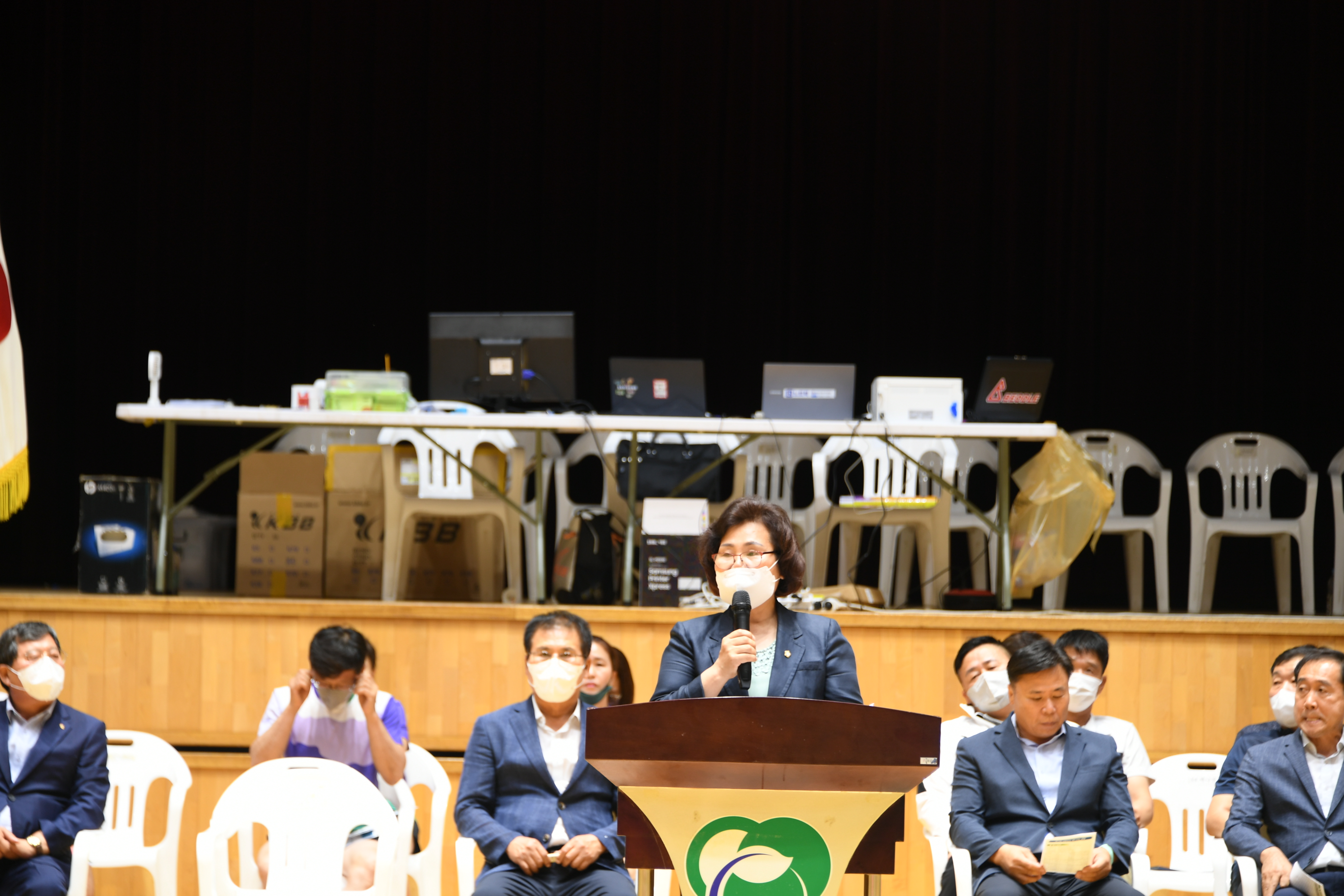 제13회 함평천지 배드민턴축제 개회식(2022.7.9.) 8