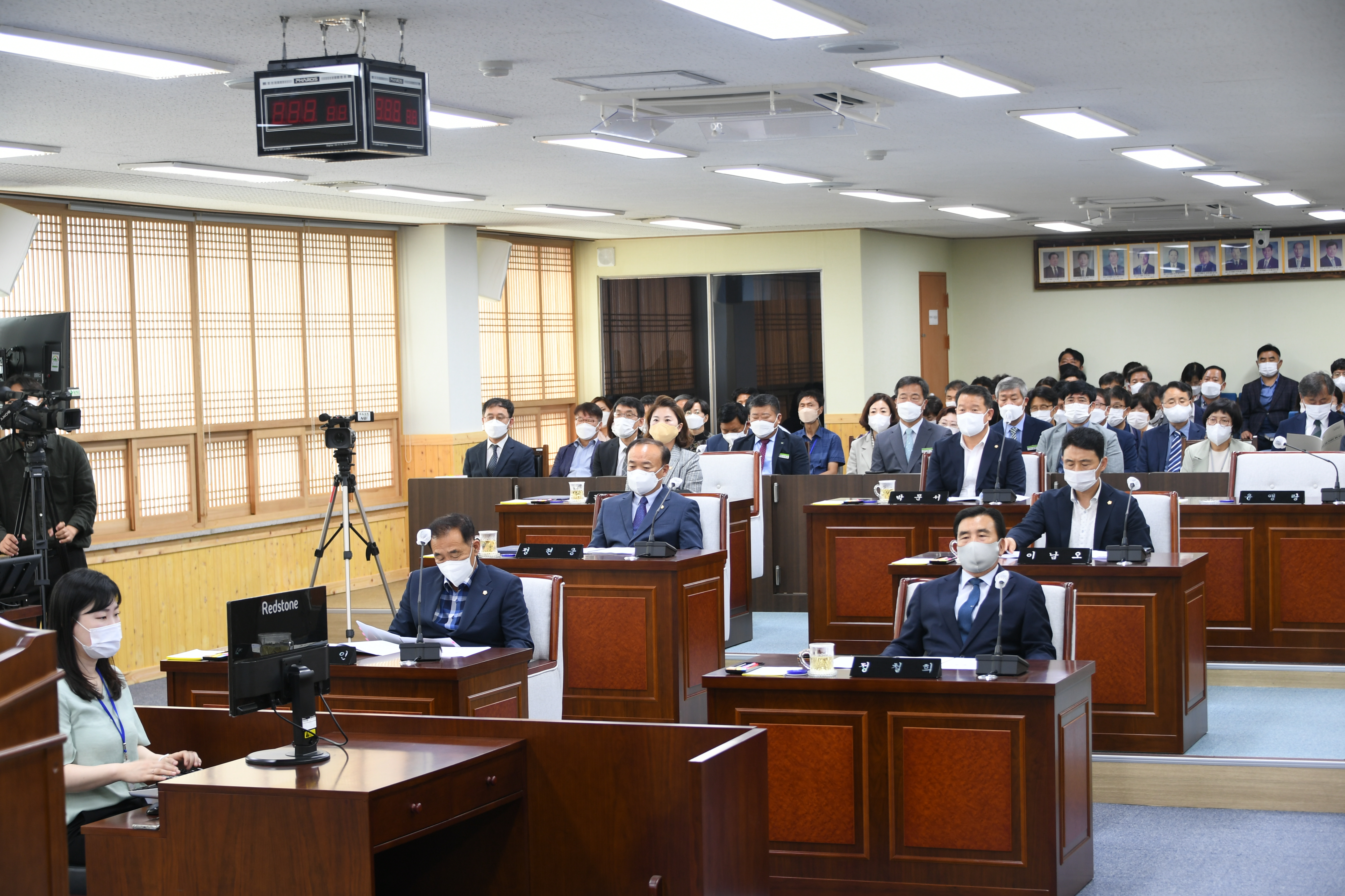 제275회 함평군의회 임시회 개회식 및 제1차 본회의(2022.7.12.) 2