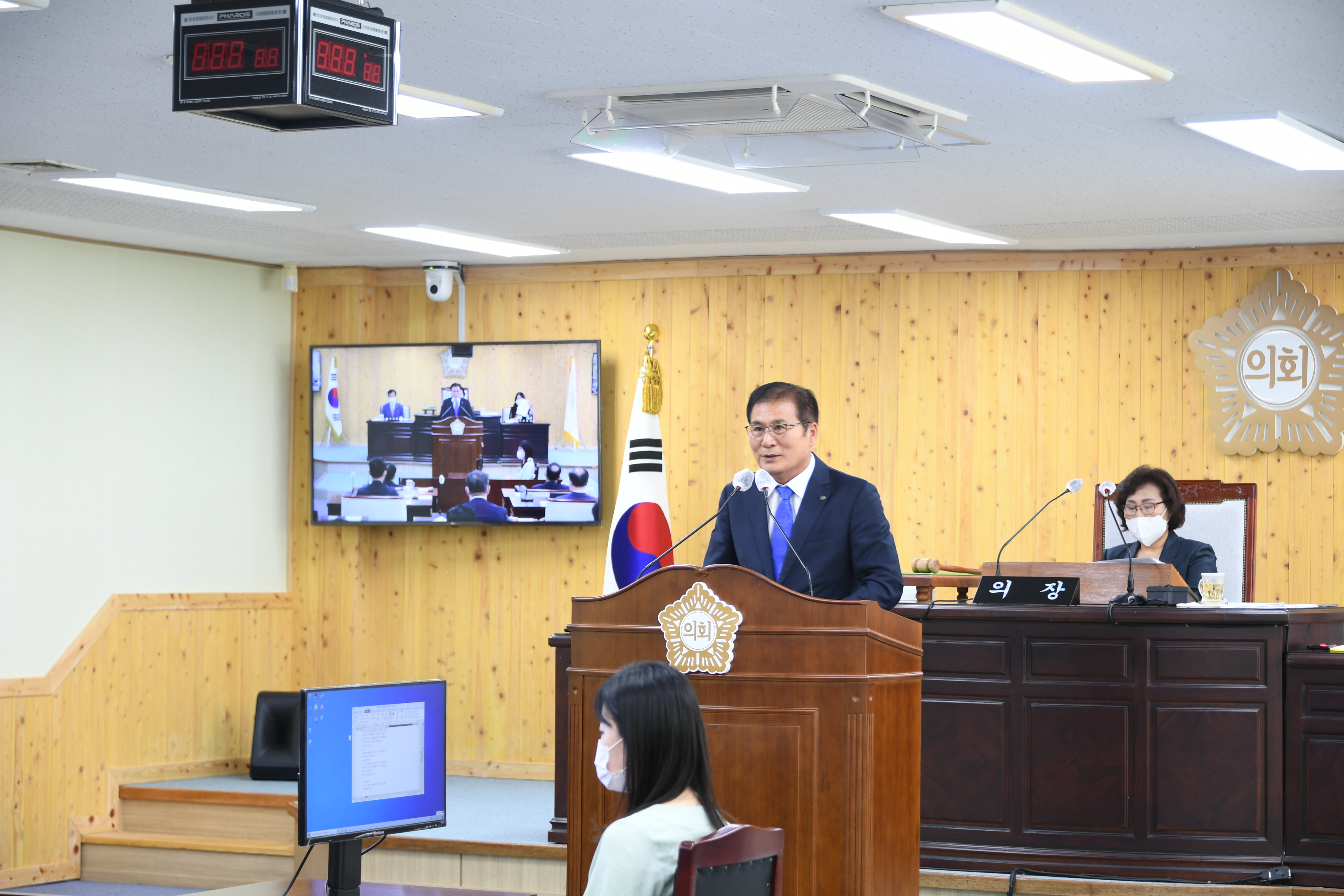 제275회 함평군의회 임시회 개회식 및 제1차 본회의(2022.7.12.) 3