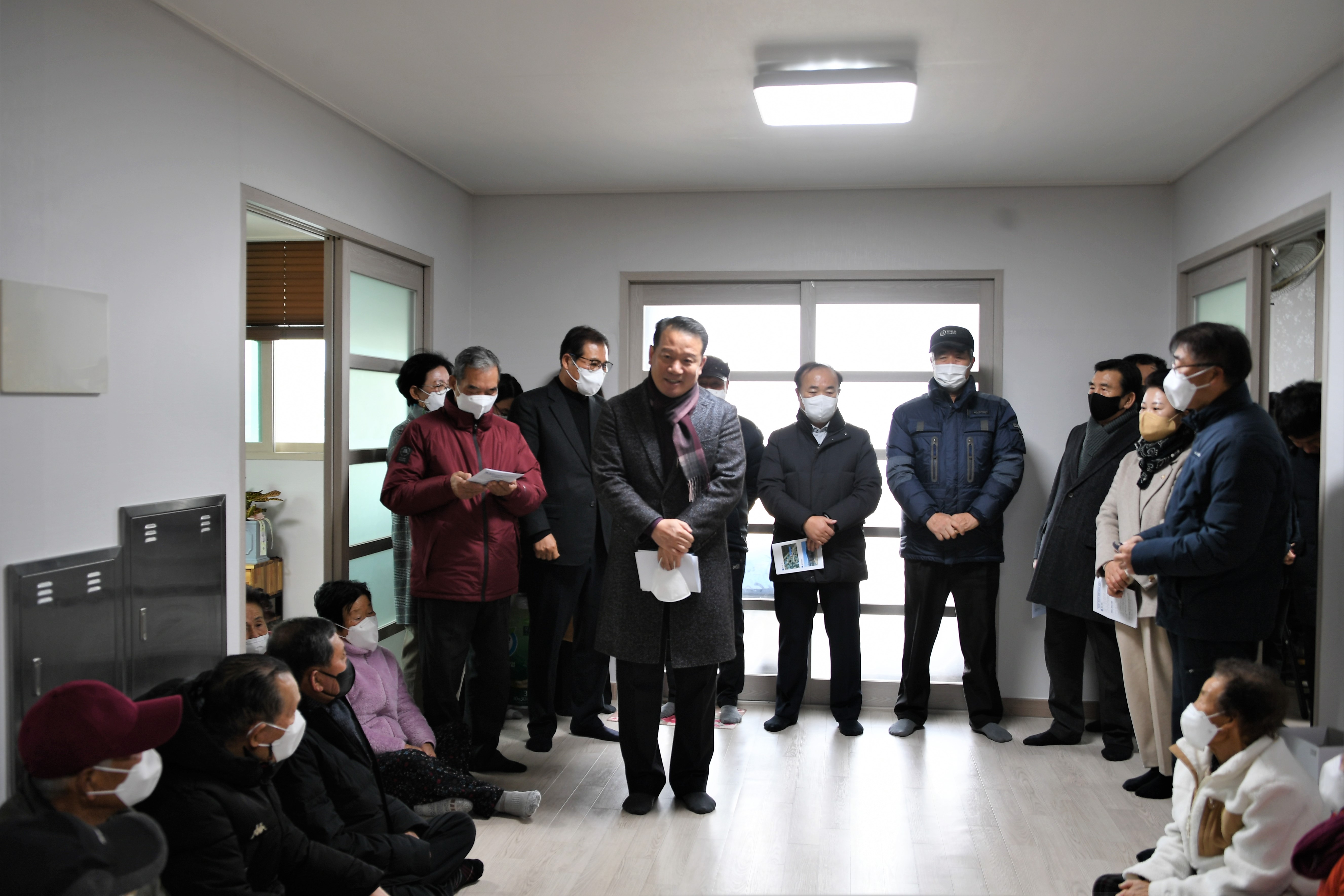 학다리 달배기경로당 개소식(2022.12.16.) 1