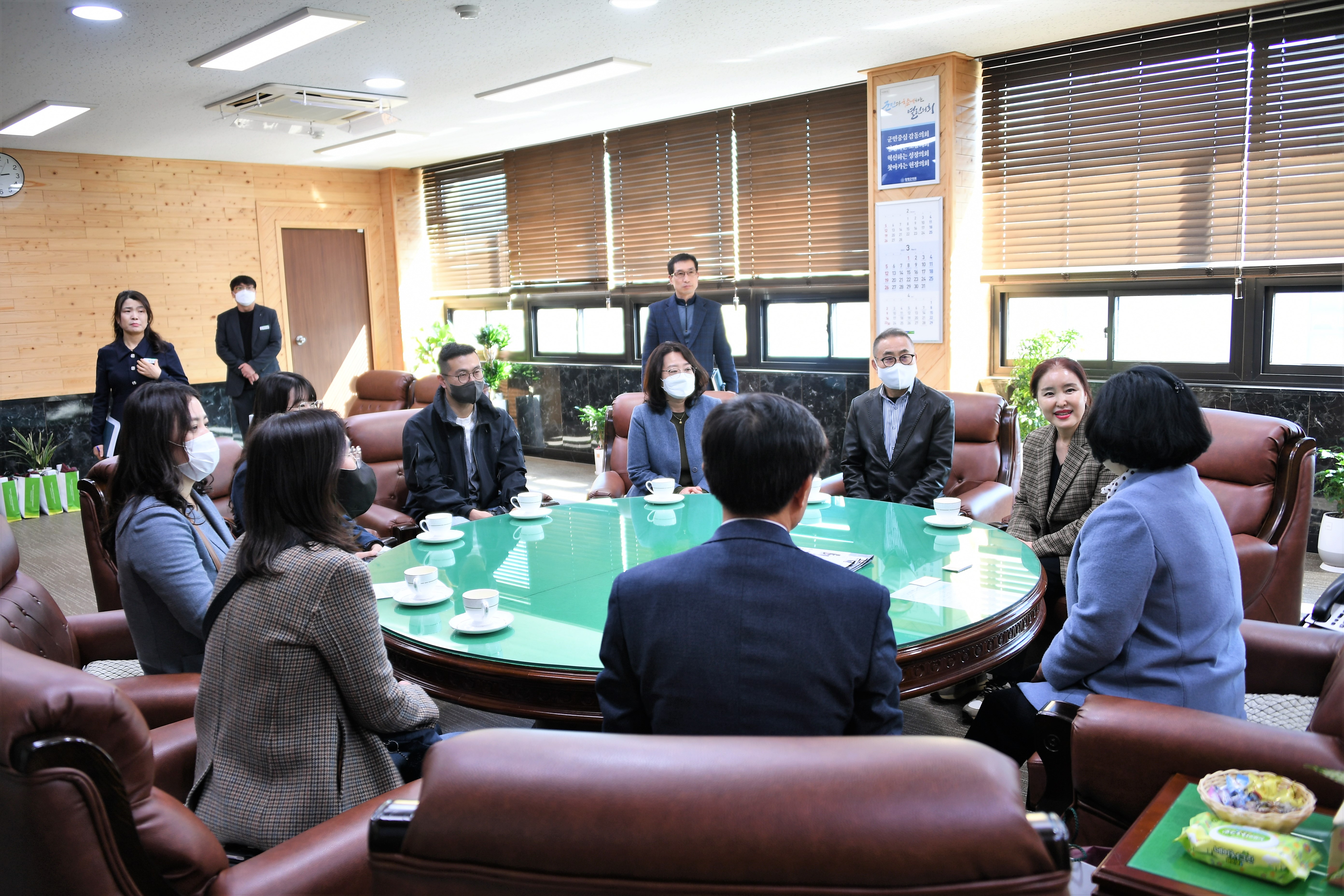 영등포구의회 직원 방문(2023.3.14.) 4