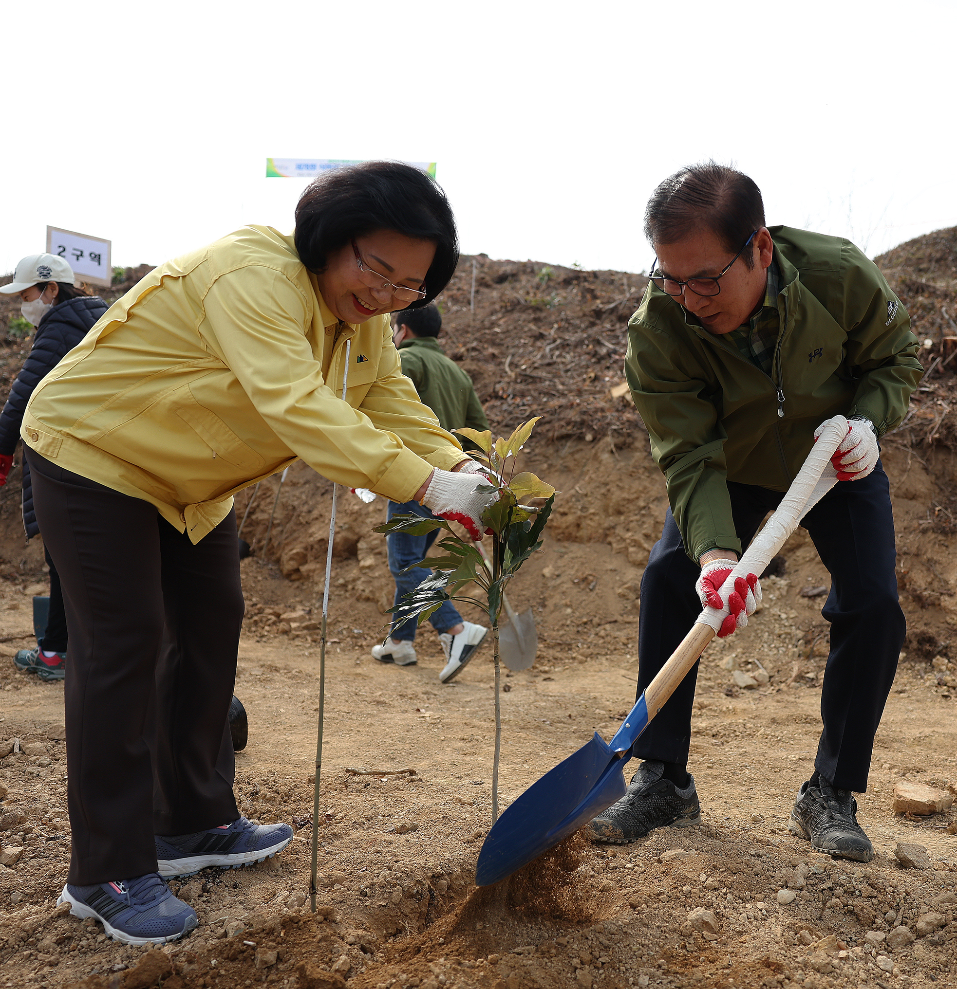 제78회 식목일 기념 나무심기 행사(2023.3.30.) 5