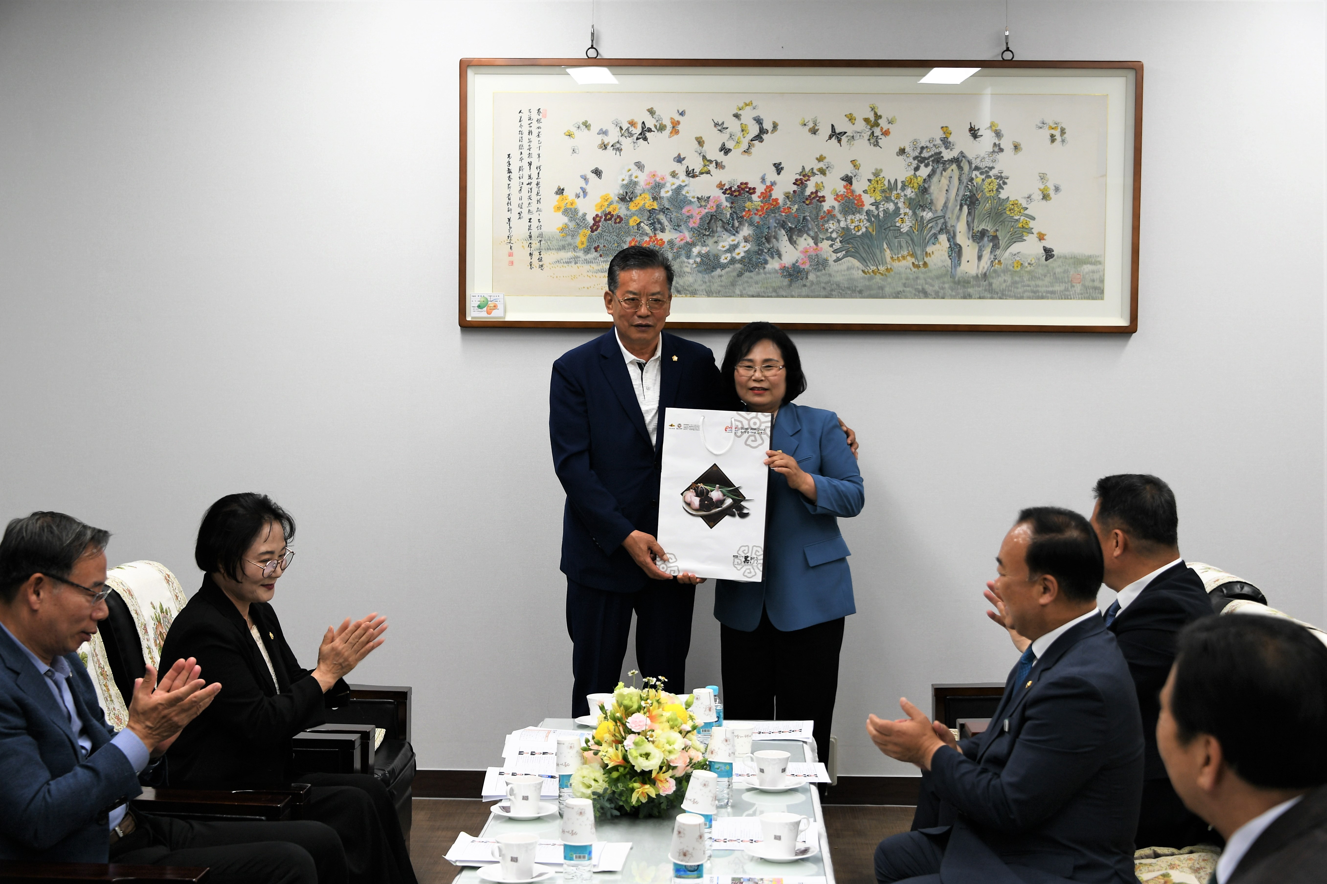 경북 의성군의회 나비대축제 방문(2023.5.2.) 4