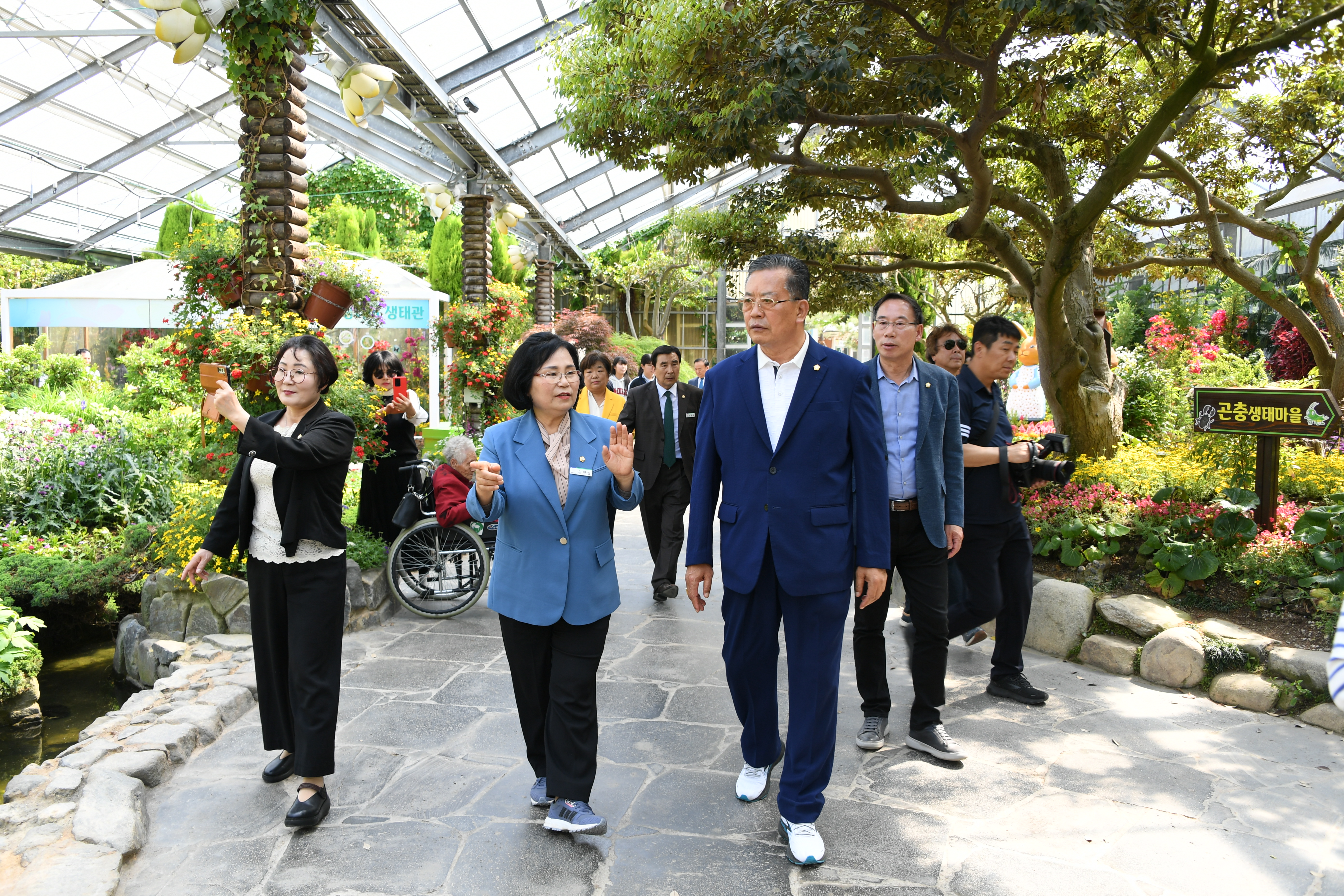 경북 의성군의회 나비대축제 방문(2023.5.2.) 10
