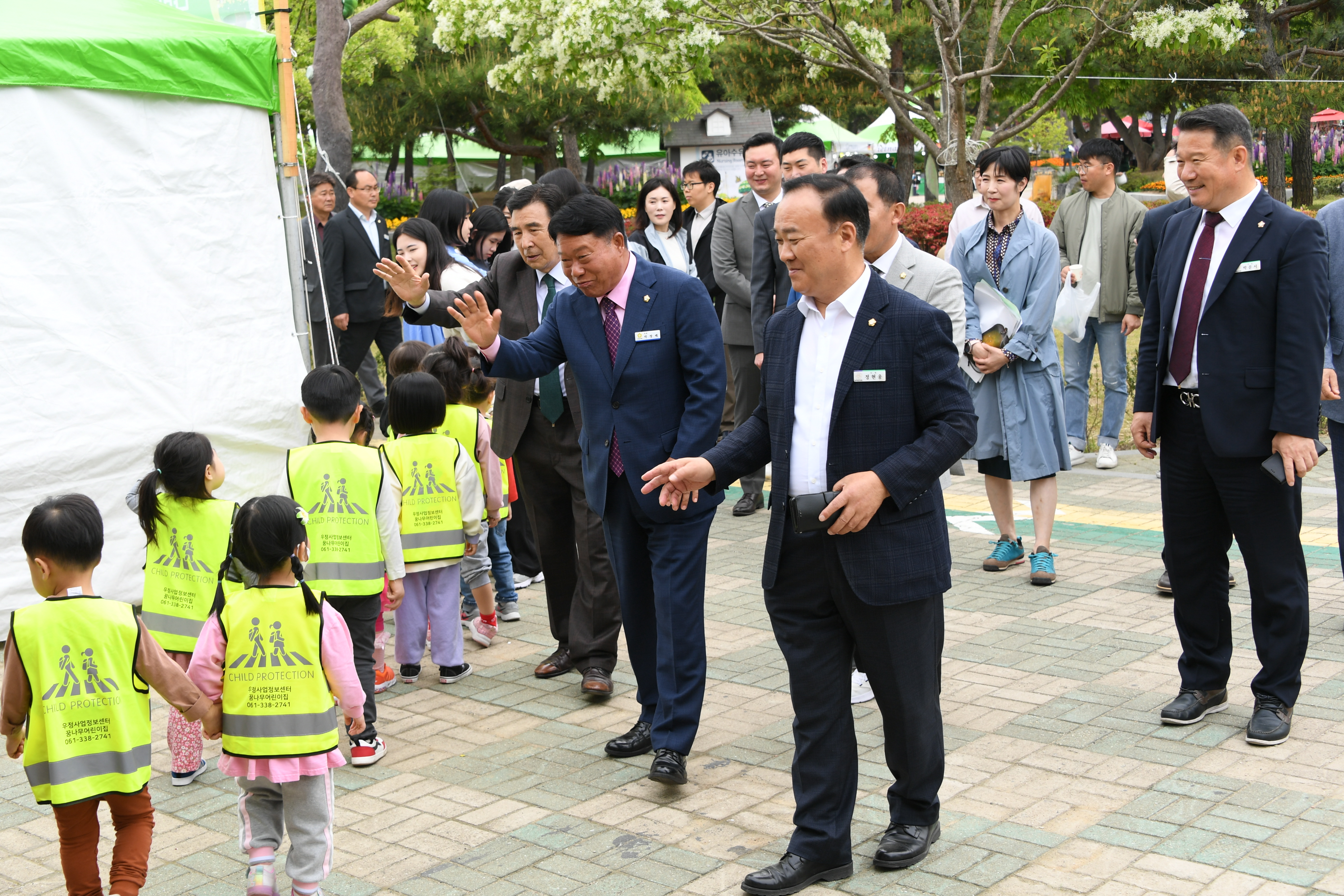 무안군의회 나비대축제 방문(2023.5.3.) 7