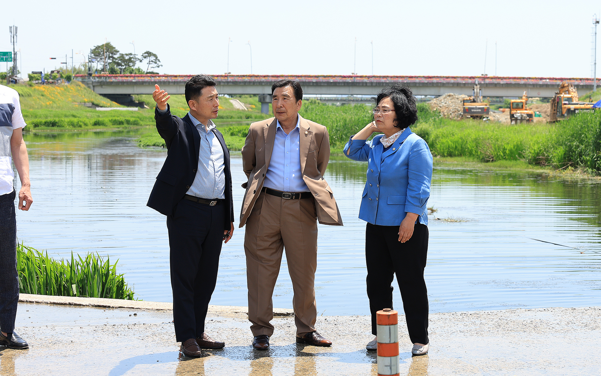 대형양수기 시험가동 현장방문(2023.5.31.) 1