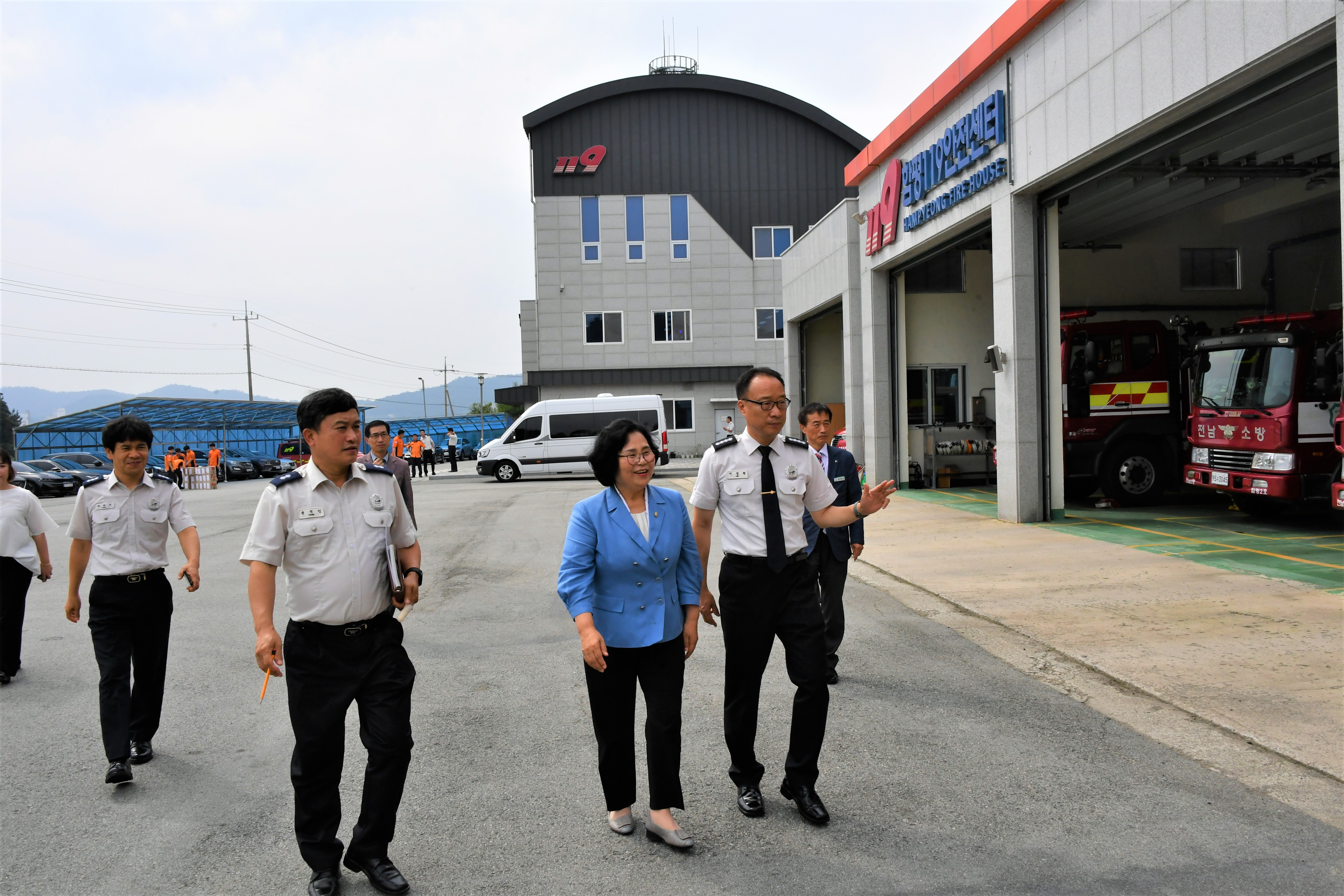 함평소방서 위문방문(2023.7.20.) 4
