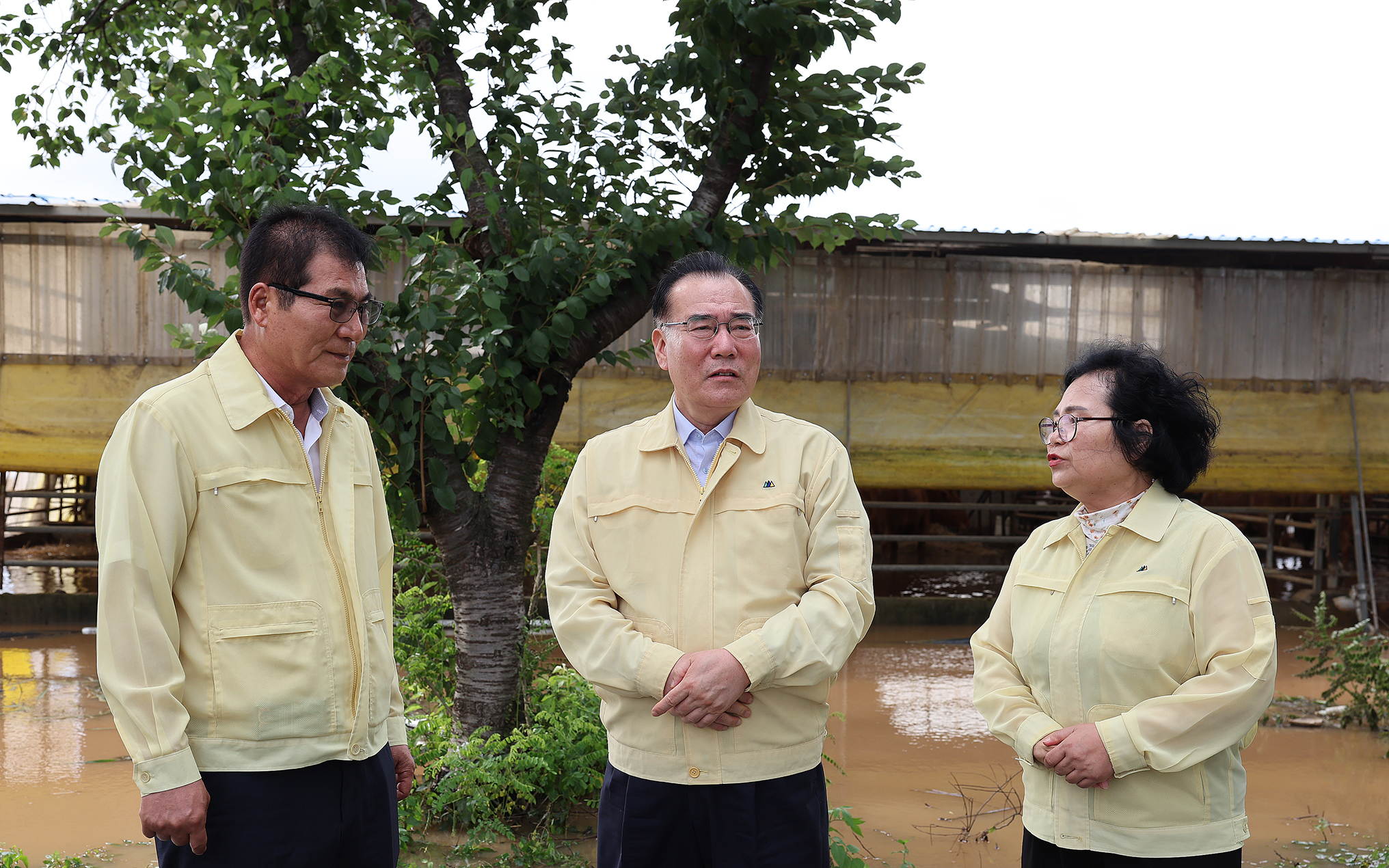 2023년 수해 피해 지역 현장 방문(2023.7.24.) 1