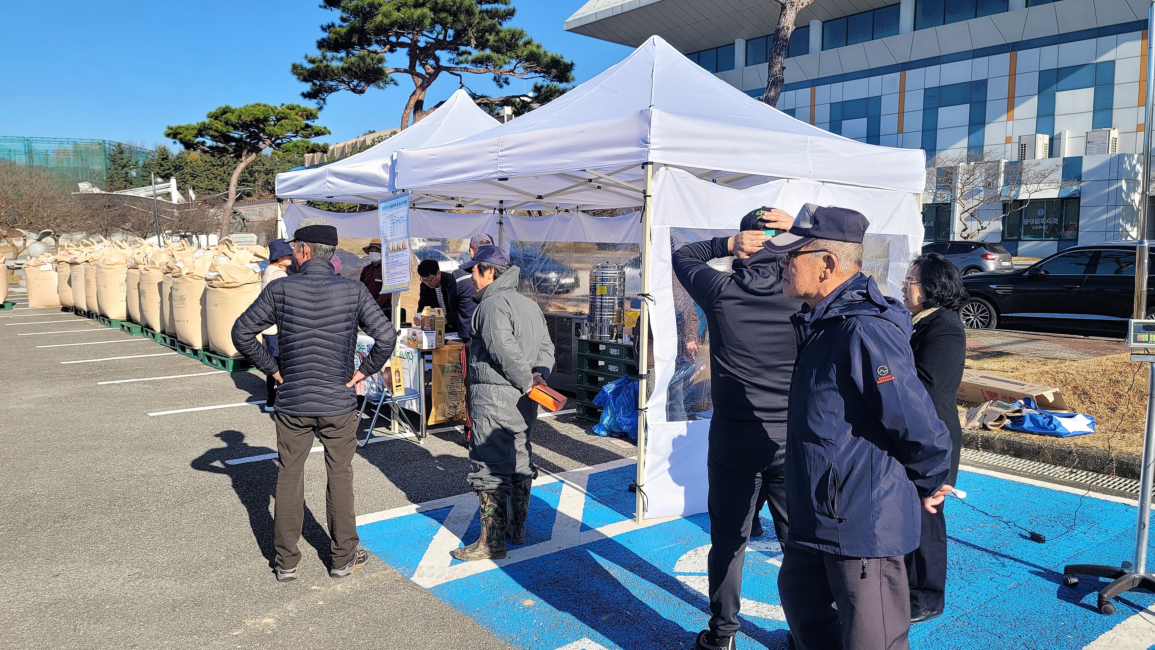 공공비축미곡 수매현장 방문(2023.11.20.) 2