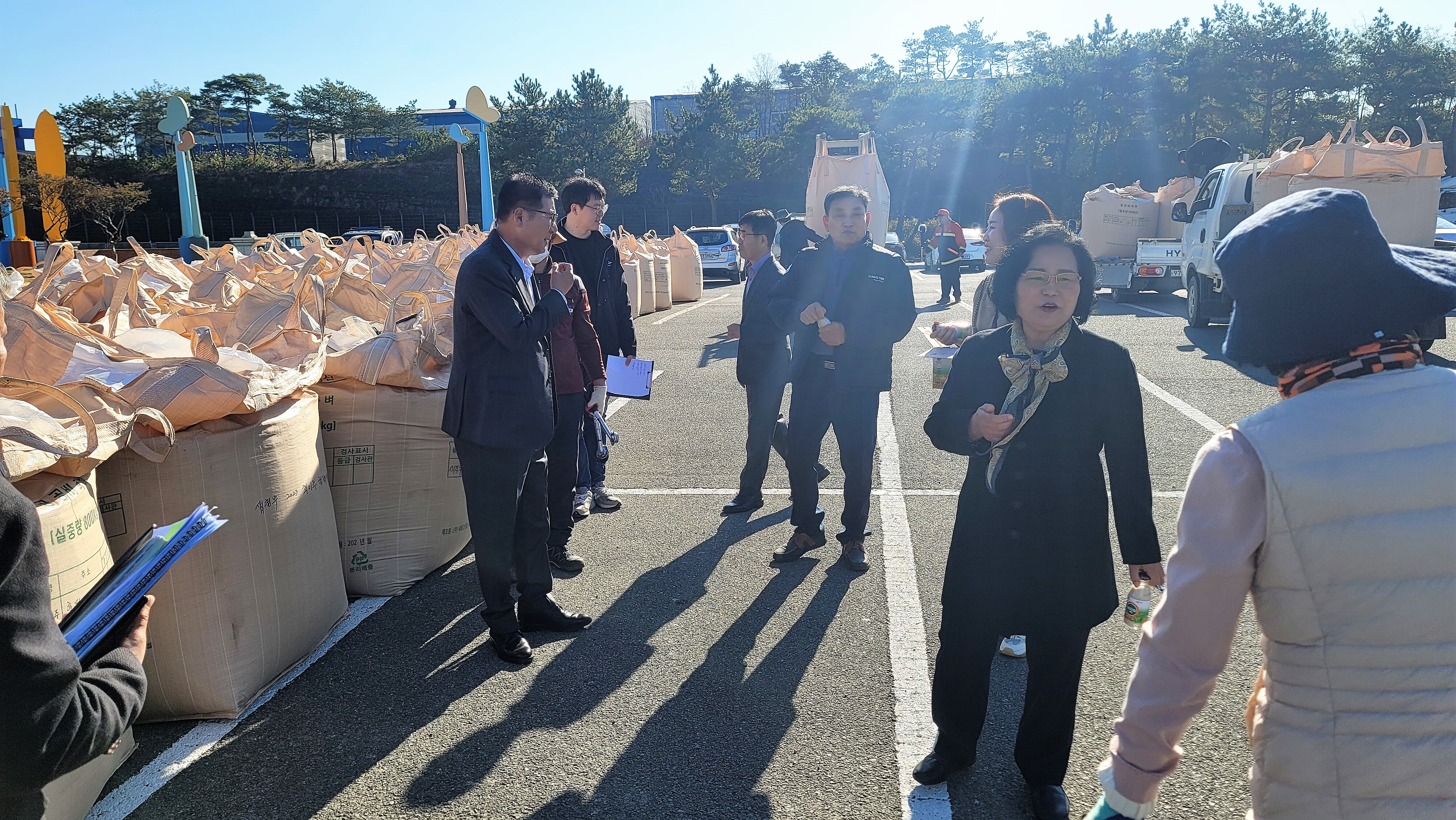 공공비축미곡 수매현장 방문(2023.11.20.) 3