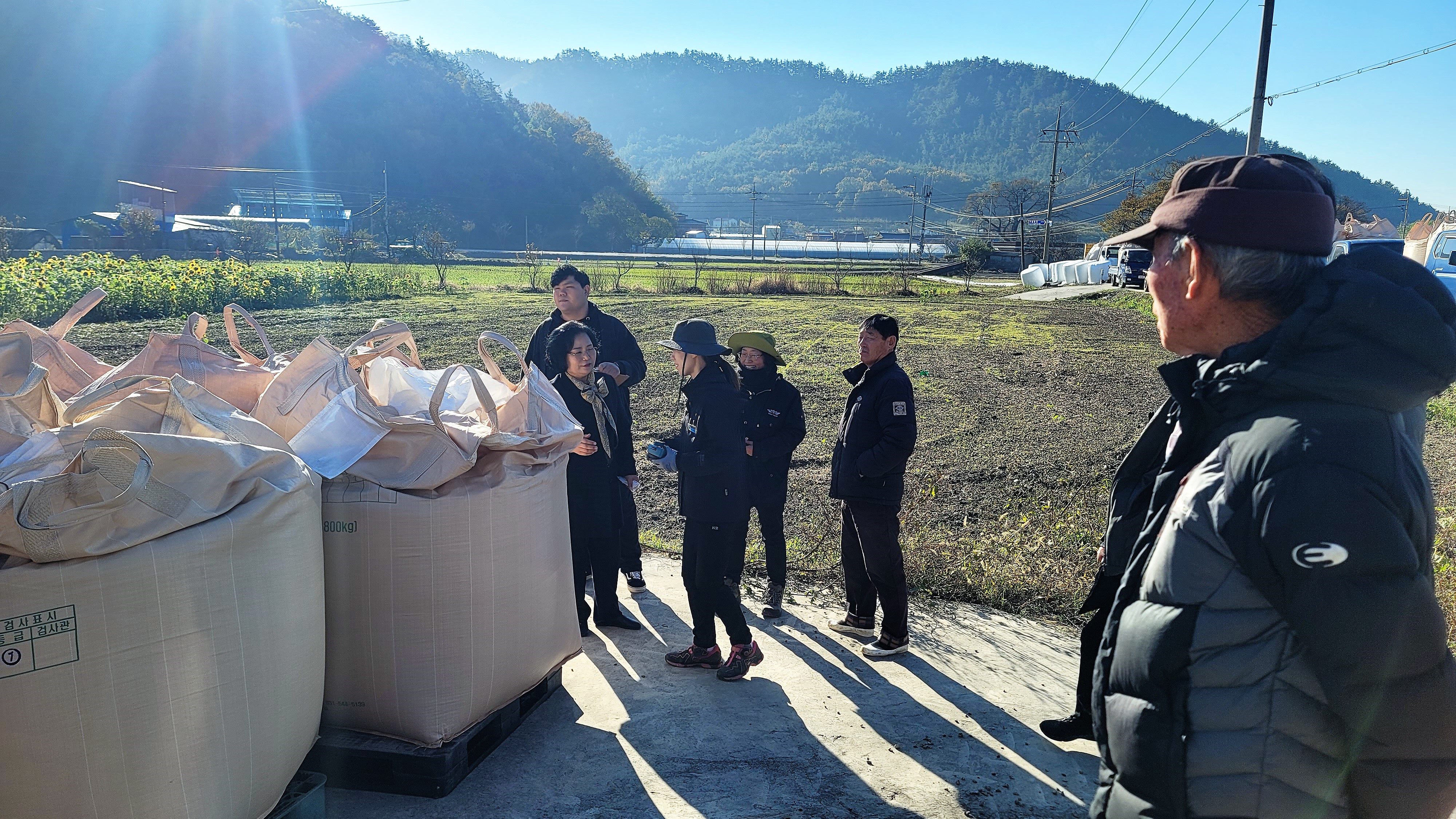 공공비축미곡 수매현장 방문(2023.11.20.) 4