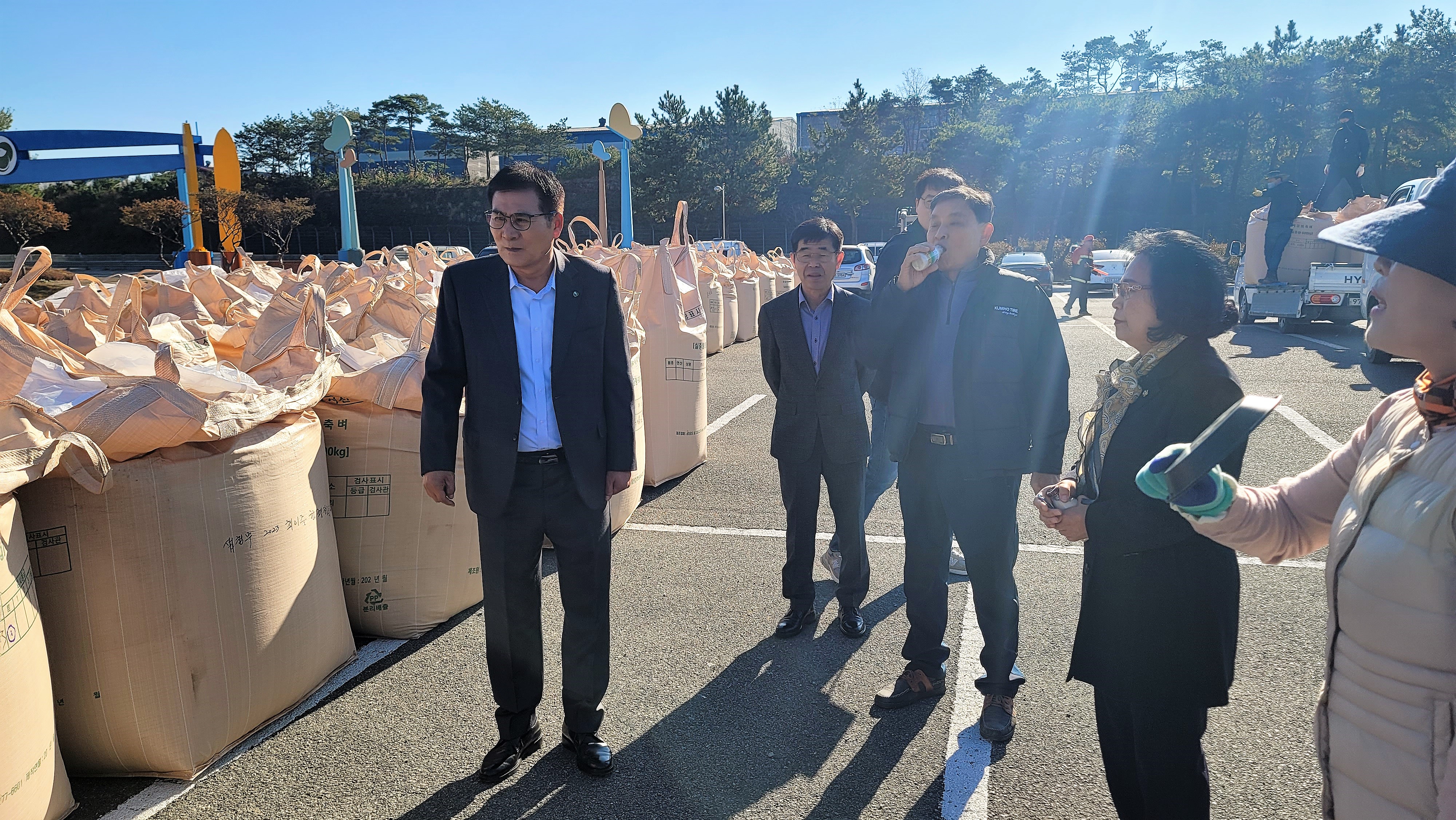 공공비축미곡 수매현장 방문(2023.11.20.) 7