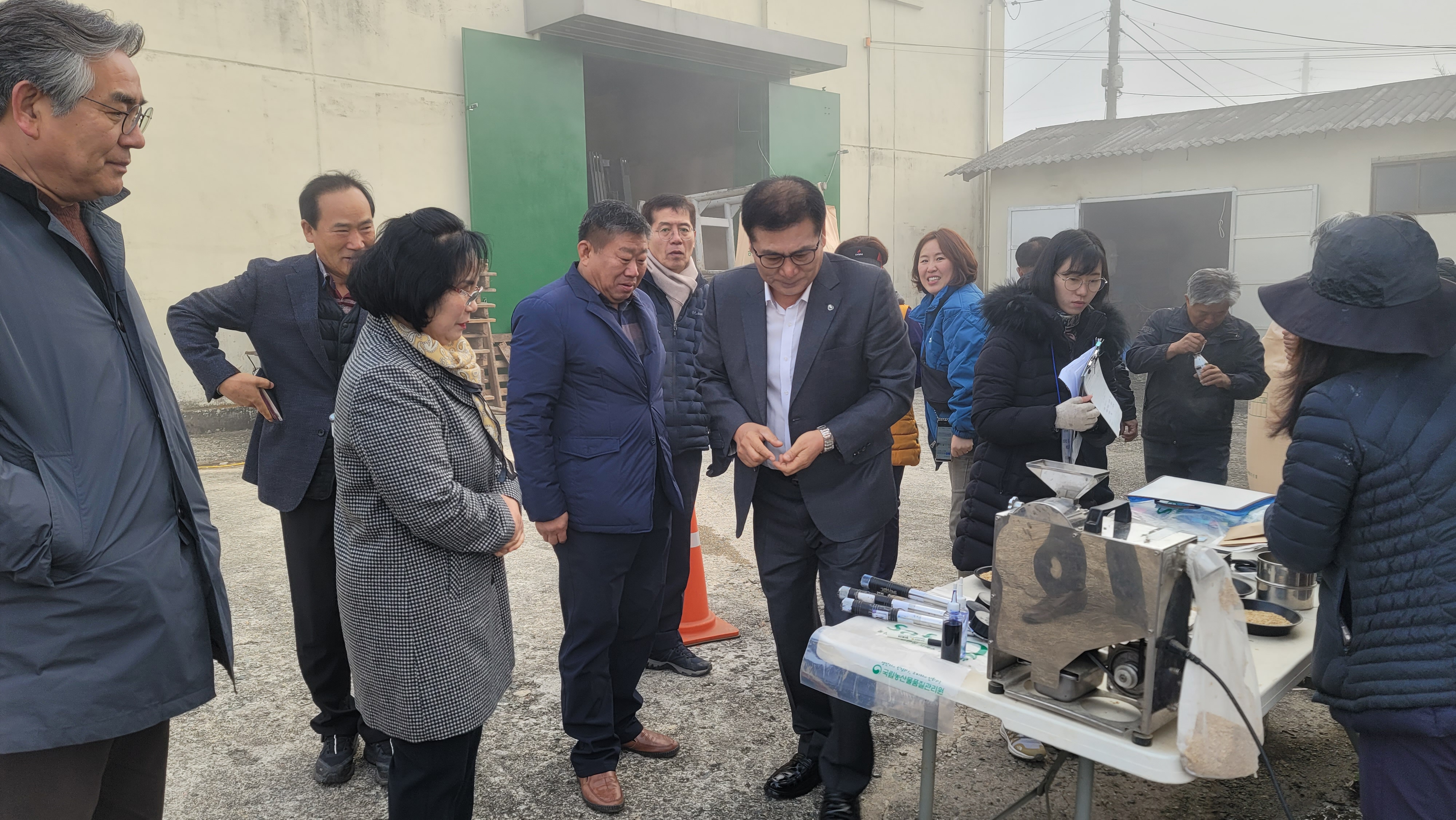 공공비축미곡 수매현장방문(2023.11.22.) 7