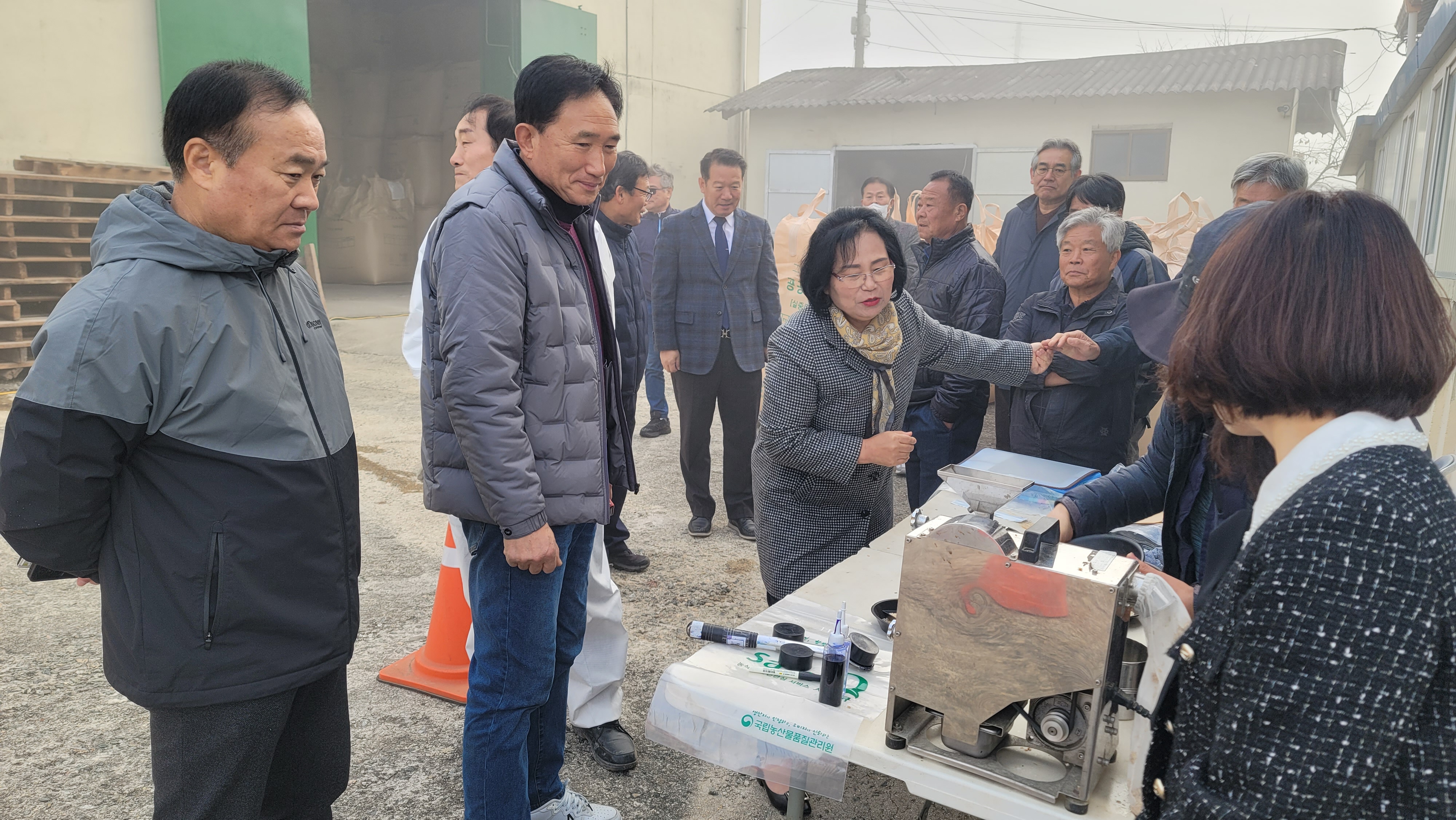 공공비축미곡 수매현장방문(2023.11.22.) 4