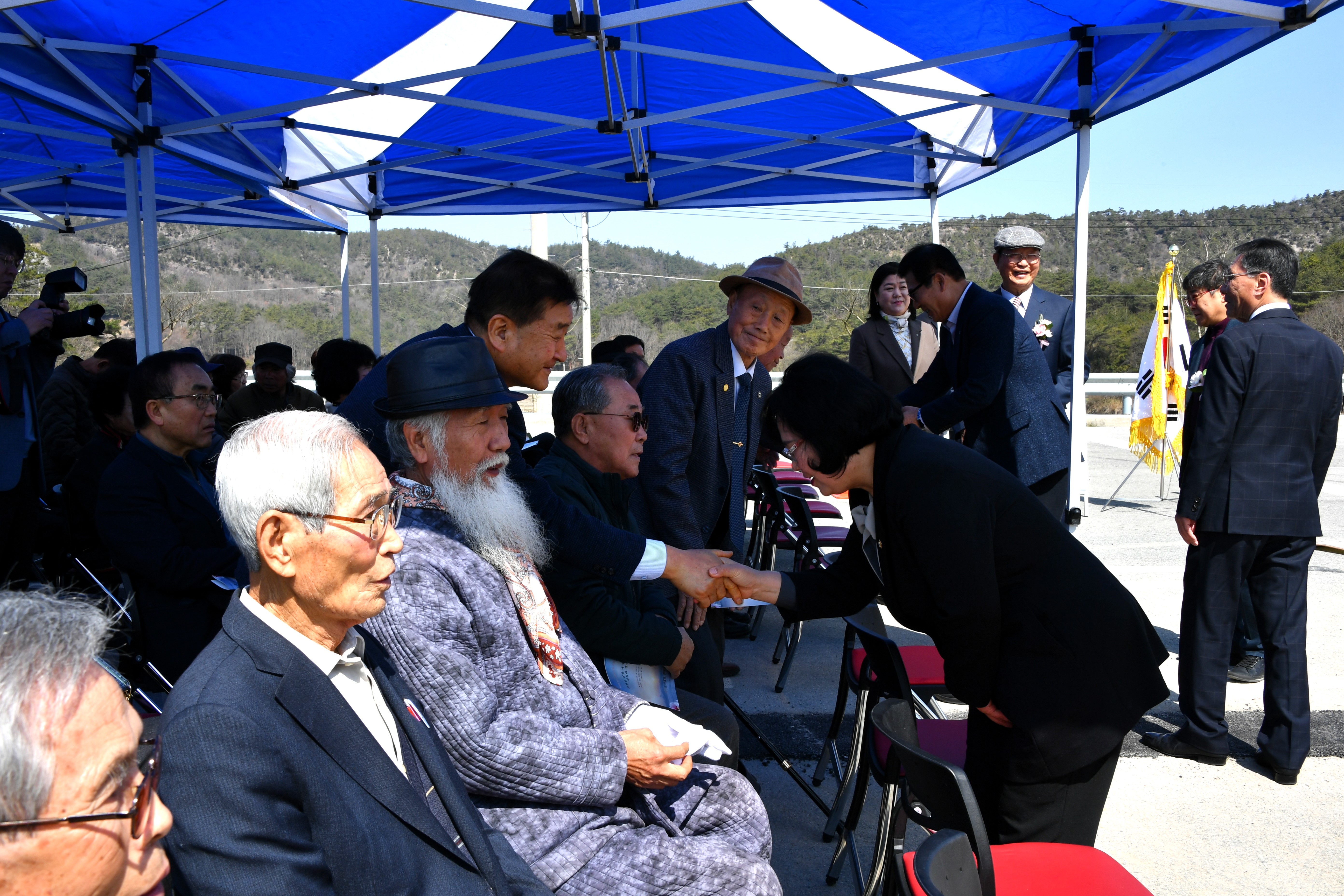 의병장 귀암 김충수 공적비 제막식(2024.3.15.) 2