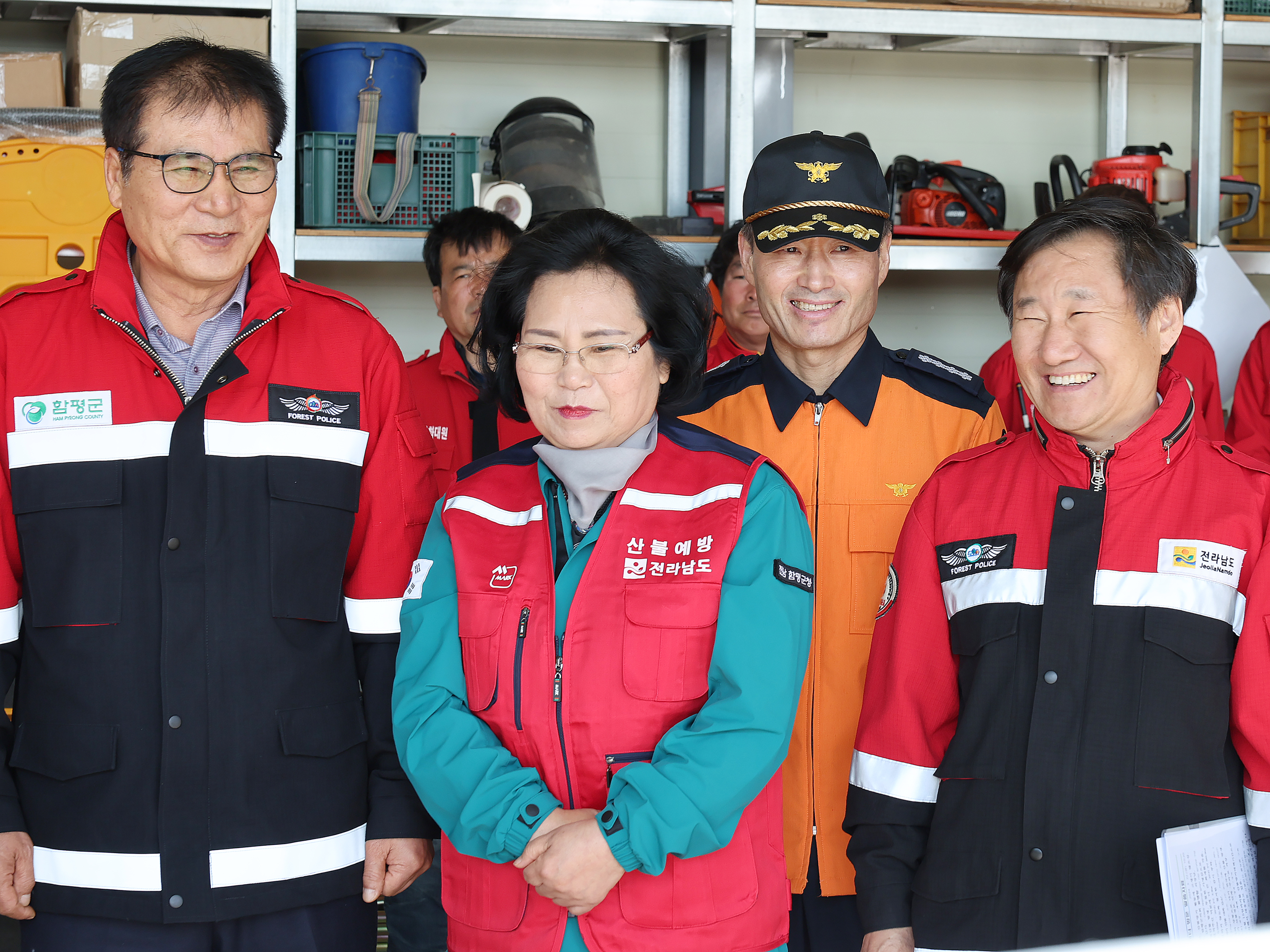 함평군 산불대응센터 김영록도지사 현장 방문2024.3.22.) 4