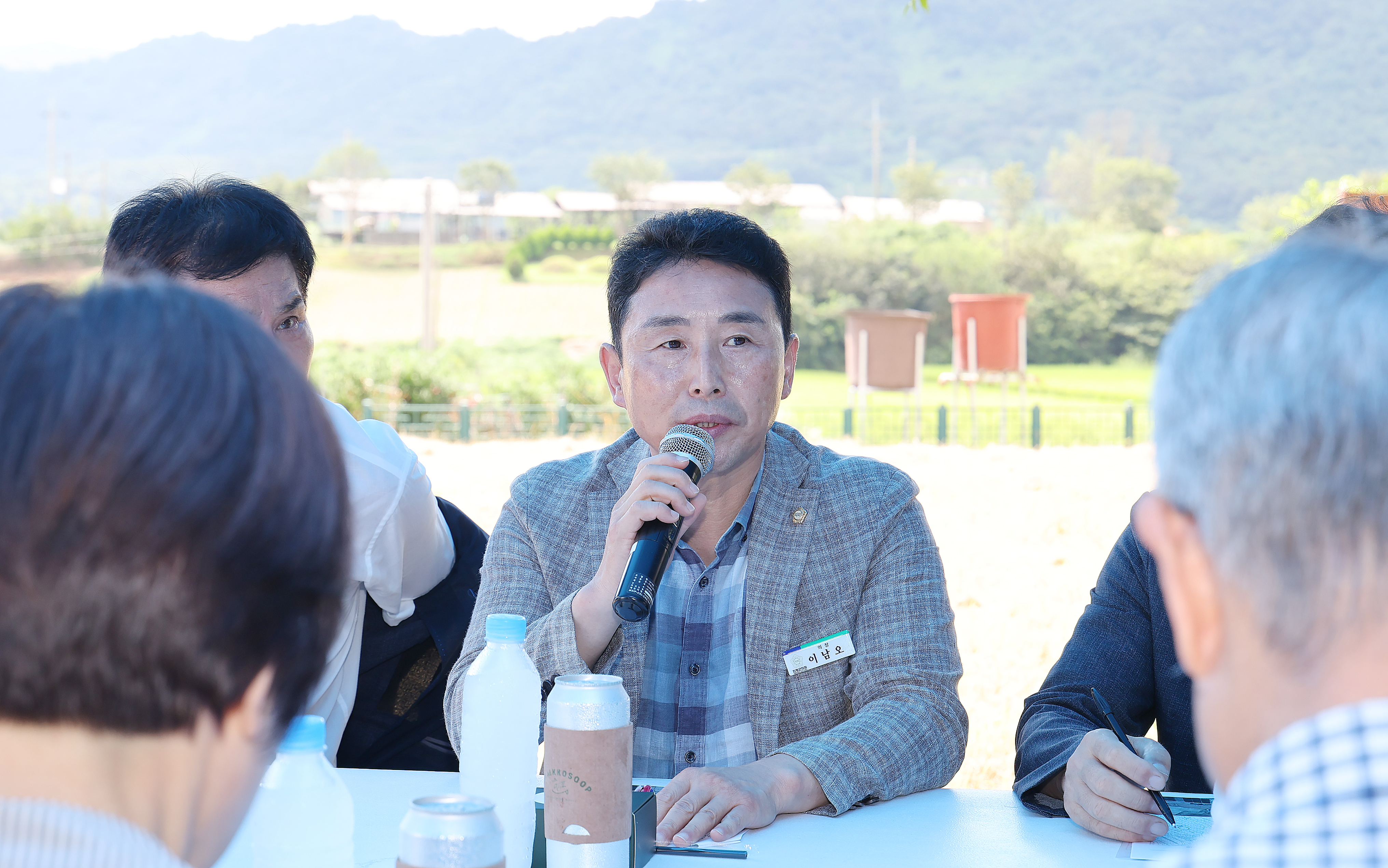 함평 예덕리 고분군 금산리 방대형고분 사적 지정 현지조사(2025.9.4.) 1
